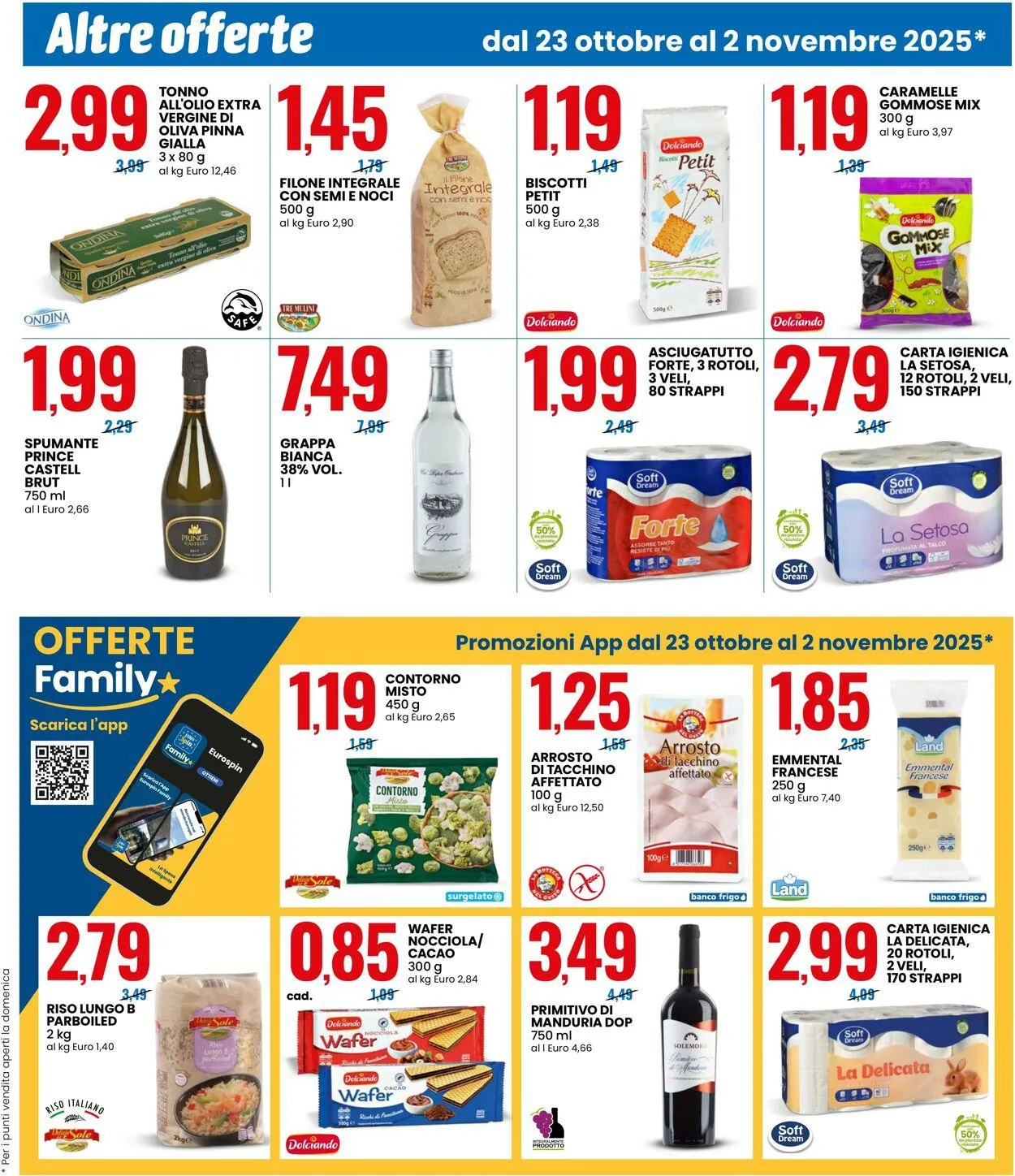 EURO Spin Volantino attuale da 23 ottobre a 3 novembre di 2025 - Pagina del volantino 7