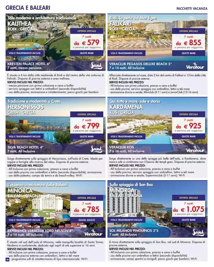 Un Mare di Offerte da 3 aprile a 30 settembre di 2025 - Pagina del volantino 28