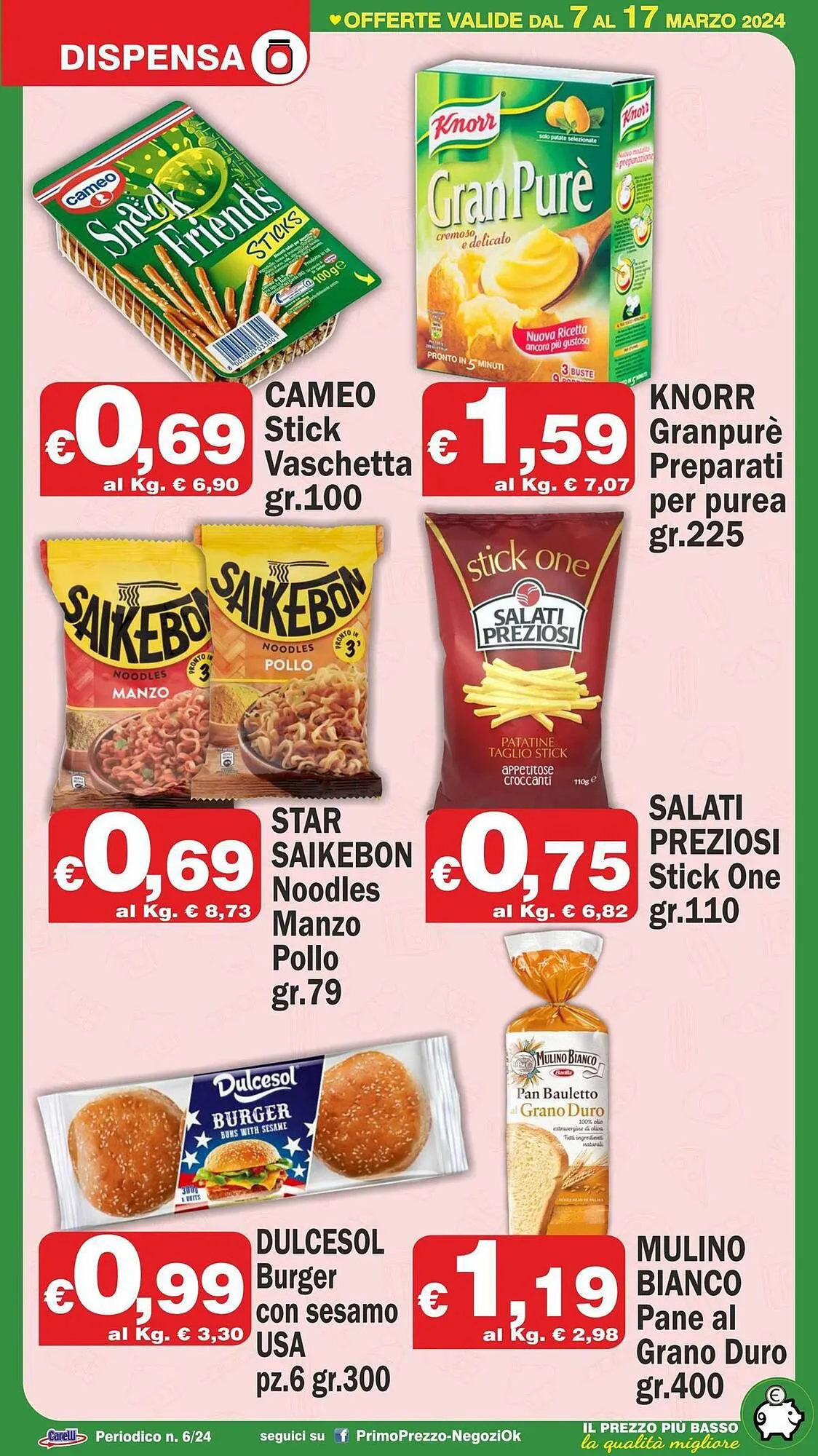 Volantino Primo Prezzo da 7 marzo a 17 marzo di 2024 - Pagina del volantino 11