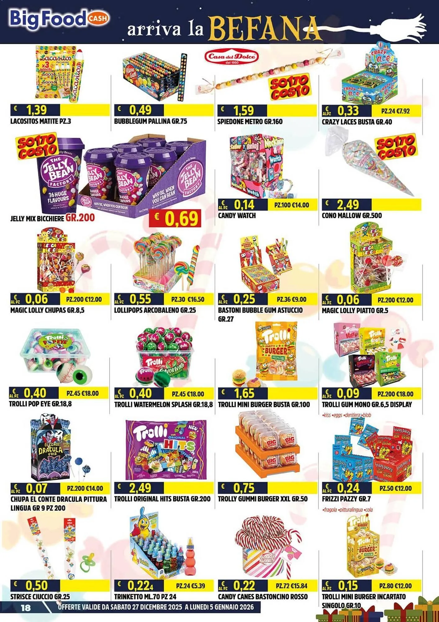 Volantino Big Food da 27 dicembre a 5 gennaio di 2026 - Pagina del volantino 18