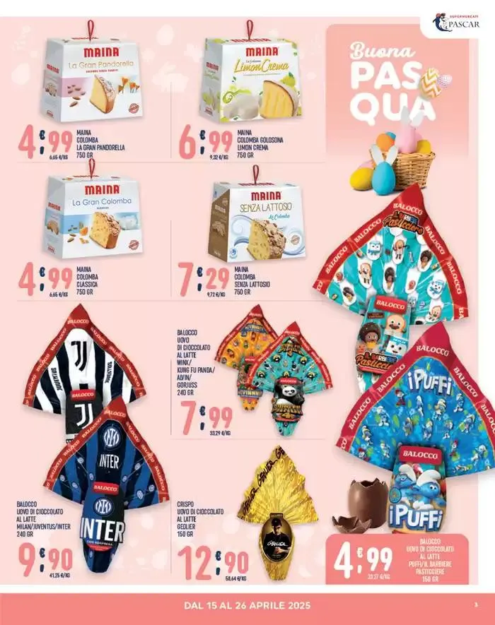 Buona Pasqua da 15 aprile a 26 aprile di 2025 - Pagina del volantino 3