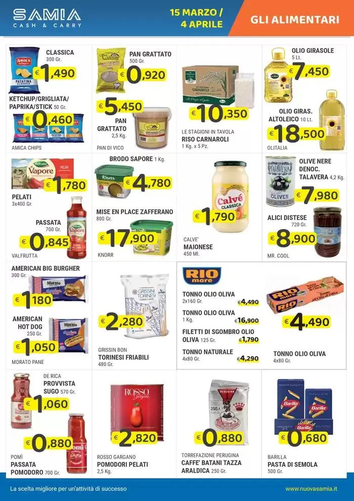 dal 15 MARZO al 4 APRILE da 15 marzo a 4 aprile di 2025 - Pagina del volantino 4