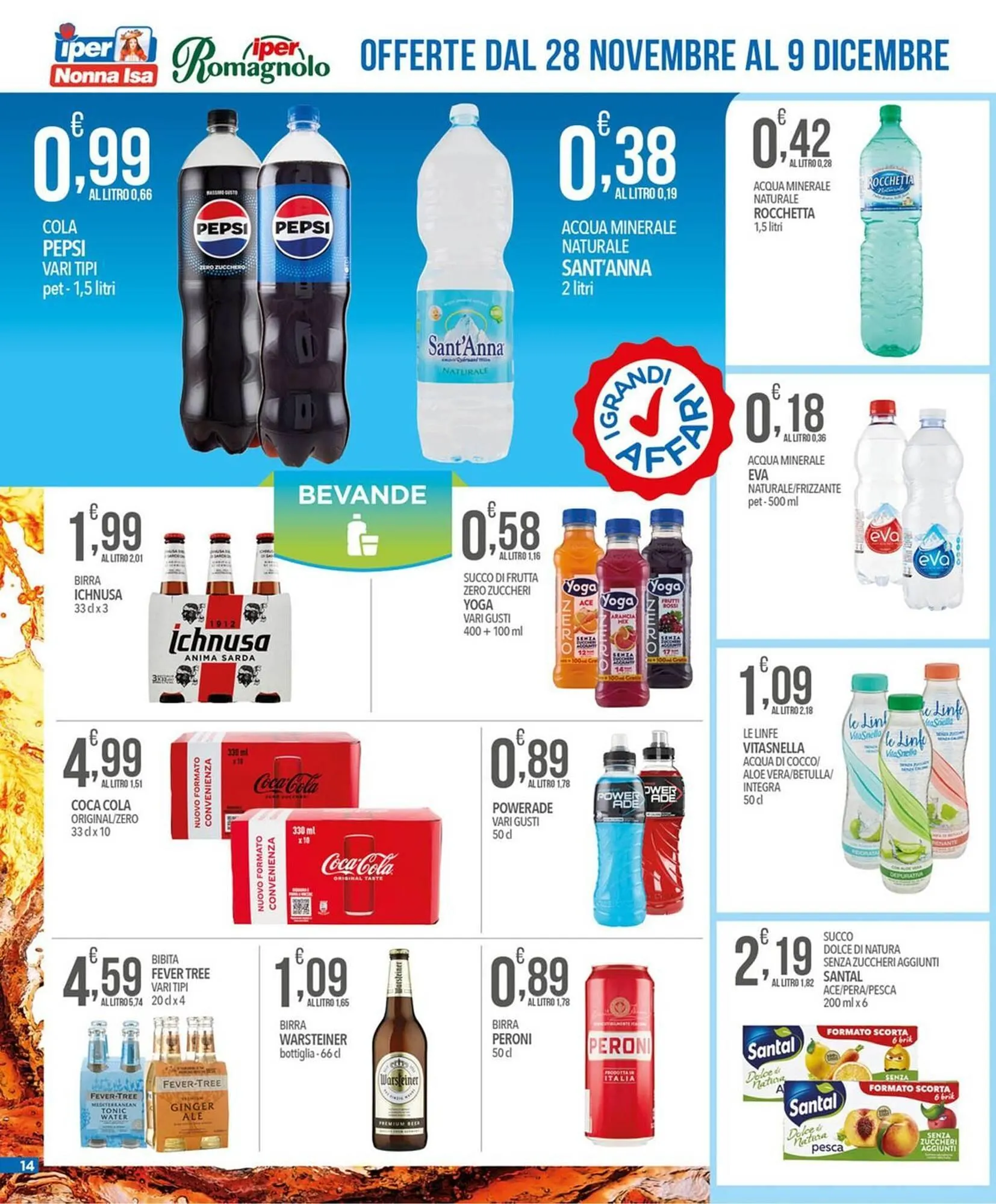 Volantino Iper Nonna Isa da 28 novembre a 9 dicembre di 2025 - Pagina del volantino 14