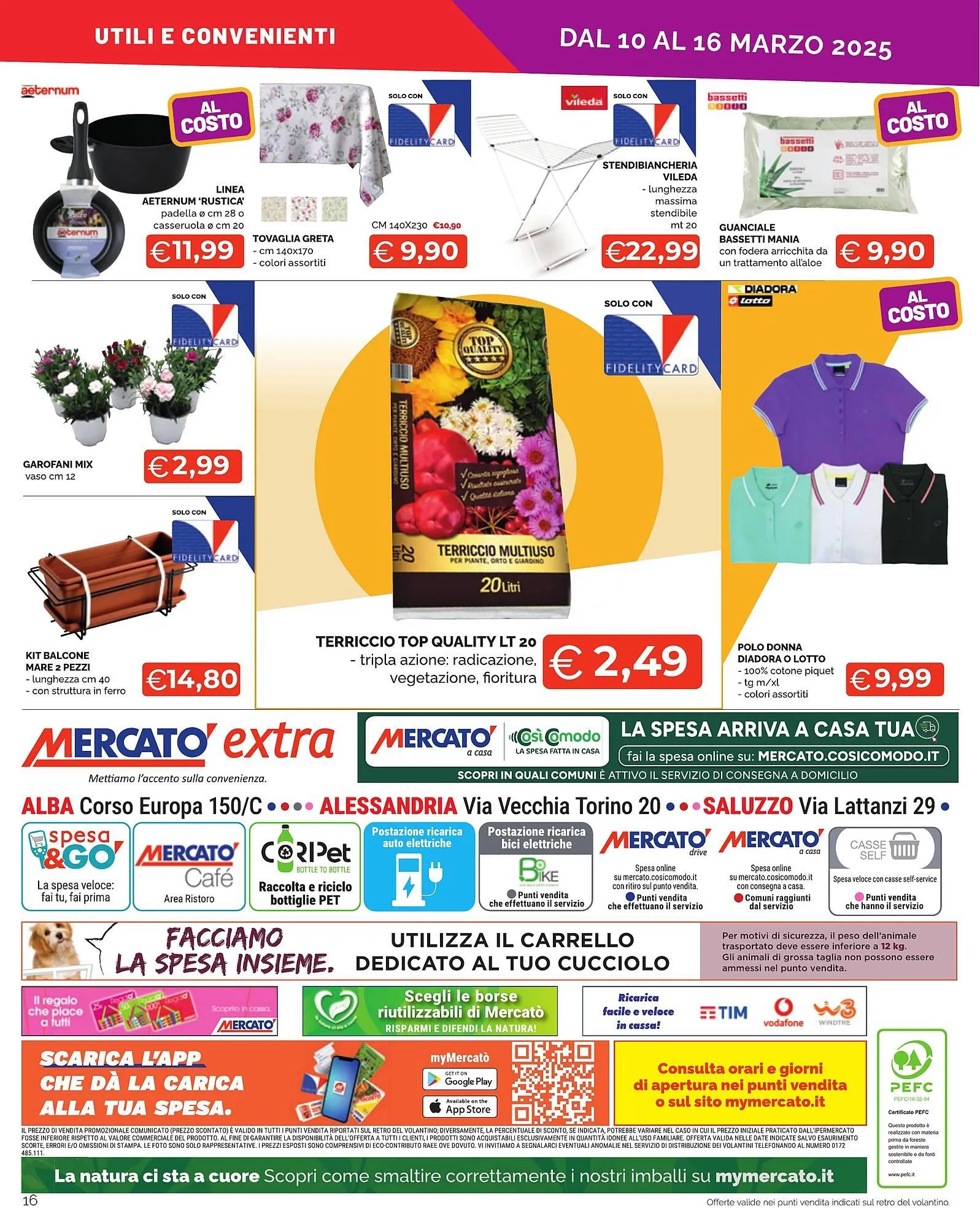 Volantino Mercatò Extra da 10 marzo a 16 marzo di 2025 - Pagina del volantino 16