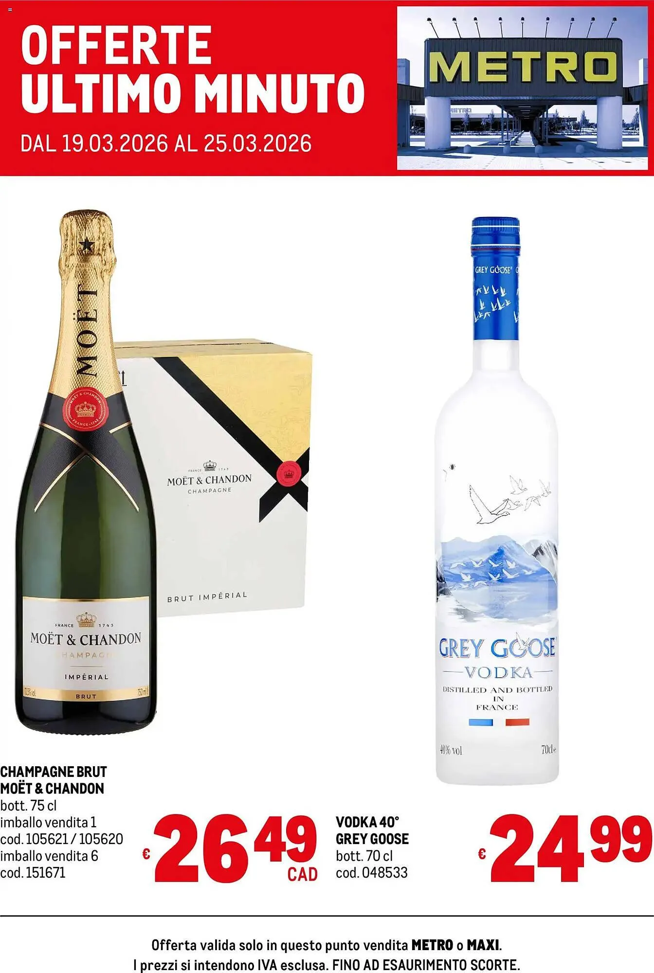 Volantino Metro da 19 marzo a 25 marzo di 2026 - Pagina del volantino 1