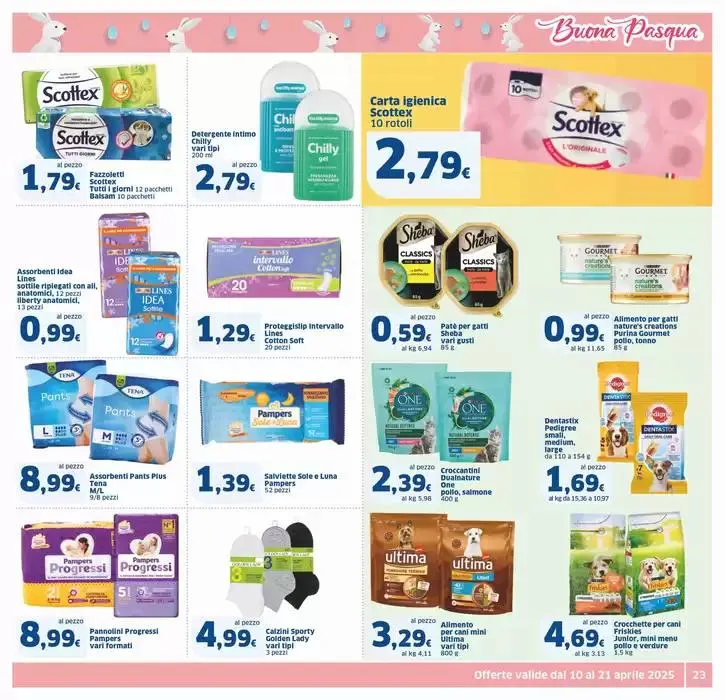 Buona Pasqua, Superstore da 10 aprile a 21 aprile di 2025 - Pagina del volantino 23