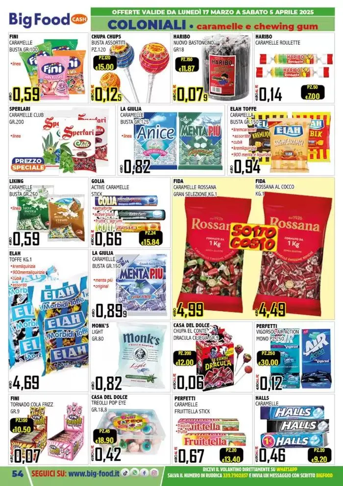 Aspenttando la pasqua da 17 marzo a 5 aprile di 2025 - Pagina del volantino 54