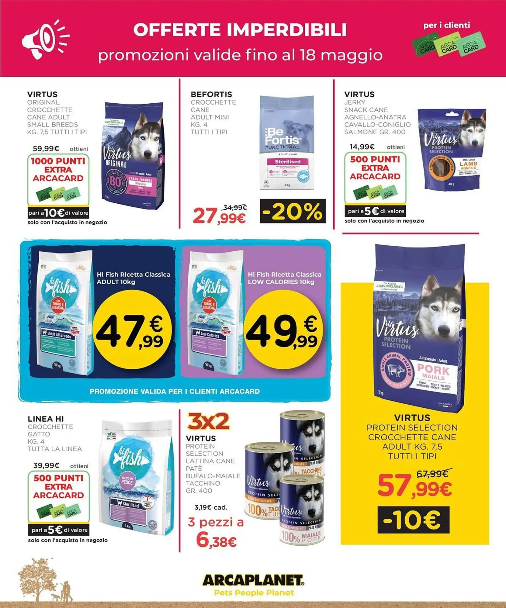 Volantino Arcaplanet da 9 maggio a 18 maggio di 2025 - Pagina del volantino 6