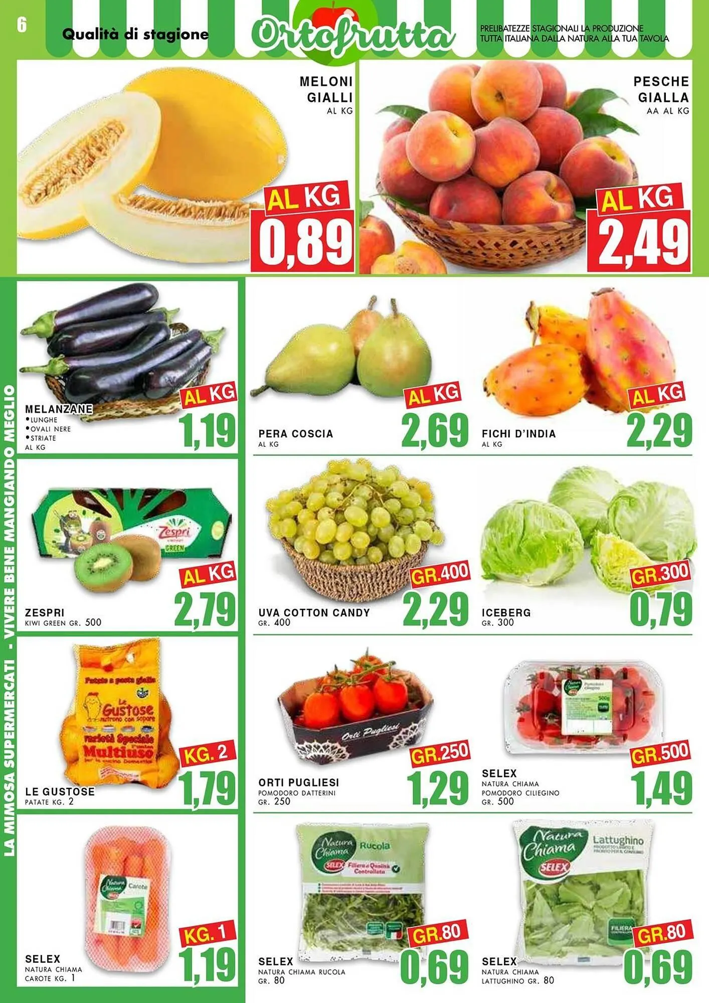 Volantino La Mimosa Supermercati da 25 agosto a 7 settembre di 2025 - Pagina del volantino 6