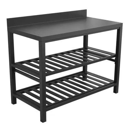 Modulo cucina ripiani aperti antracite