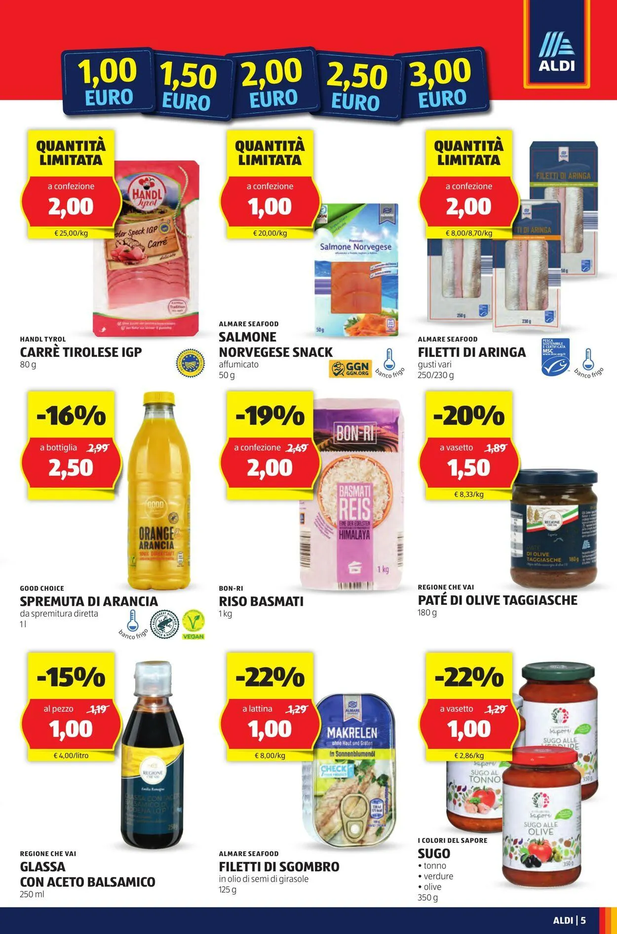 Aldi Volantino attuale da 14 luglio a 20 luglio di 2025 - Pagina del volantino 5