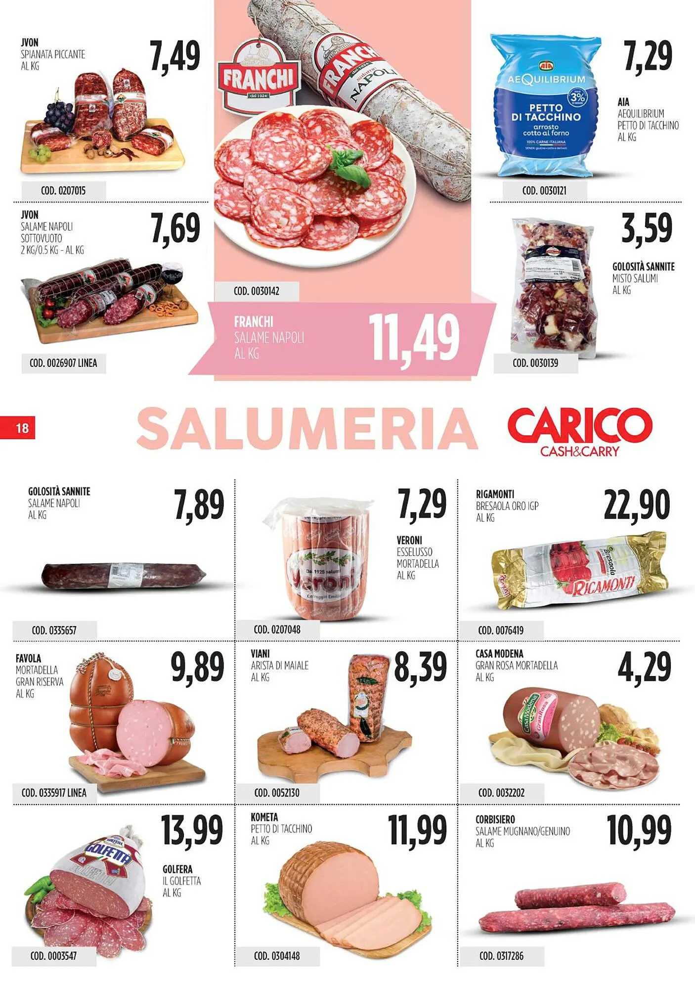 Volantino Carico Cash & Carry da 15 dicembre a 8 gennaio di 2026 - Pagina del volantino 18