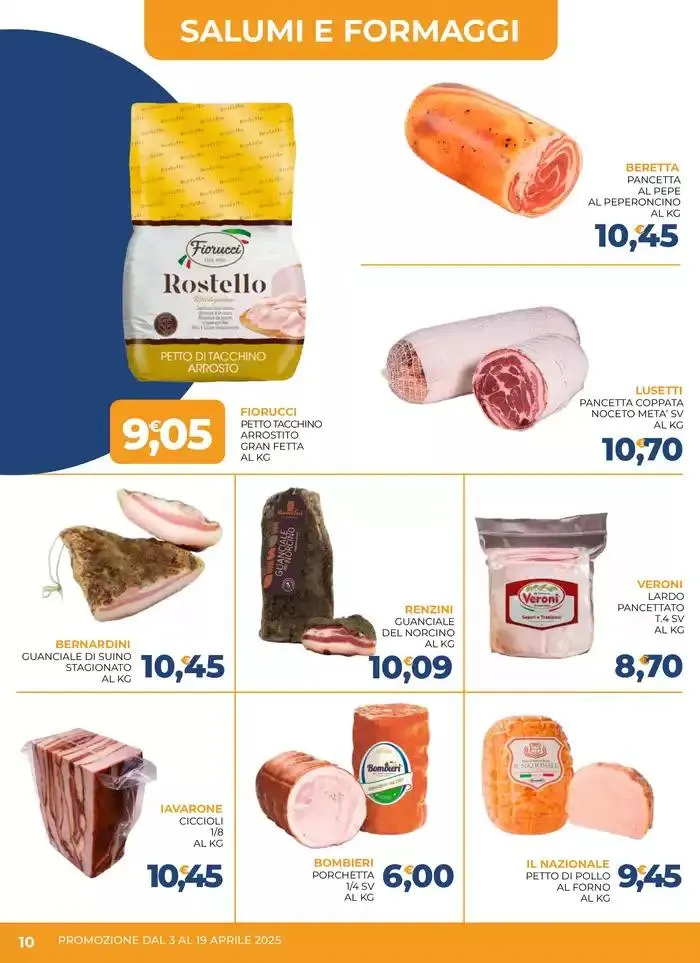 Promozione dal 3 al 19 aprile da 3 aprile a 19 aprile di 2025 - Pagina del volantino 10