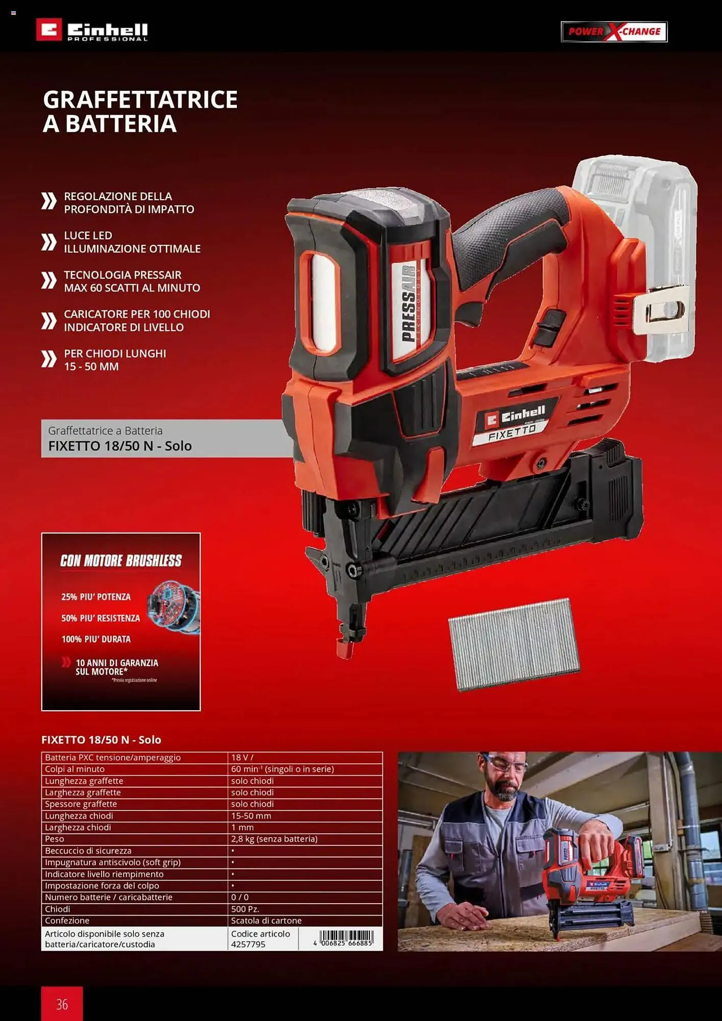 Volantino Einhell da 6 febbraio a 6 febbraio di 2026 - Pagina del volantino 36