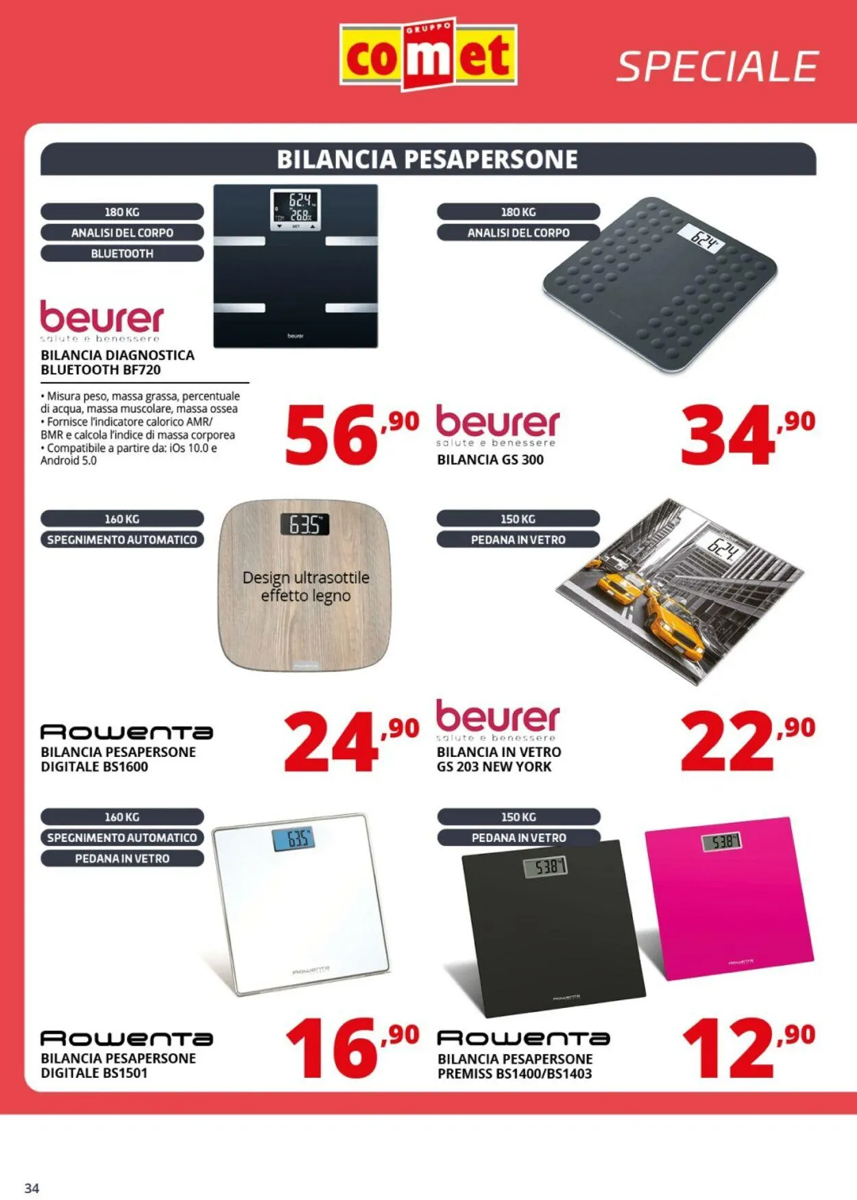 Comet Volantino attuale da 6 novembre a 12 novembre di 2025 - Pagina del volantino 34