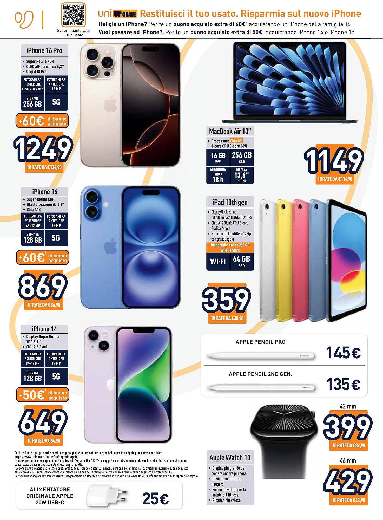 Volantino Unieuro da 28 febbraio a 19 marzo di 2025 - Pagina del volantino 26