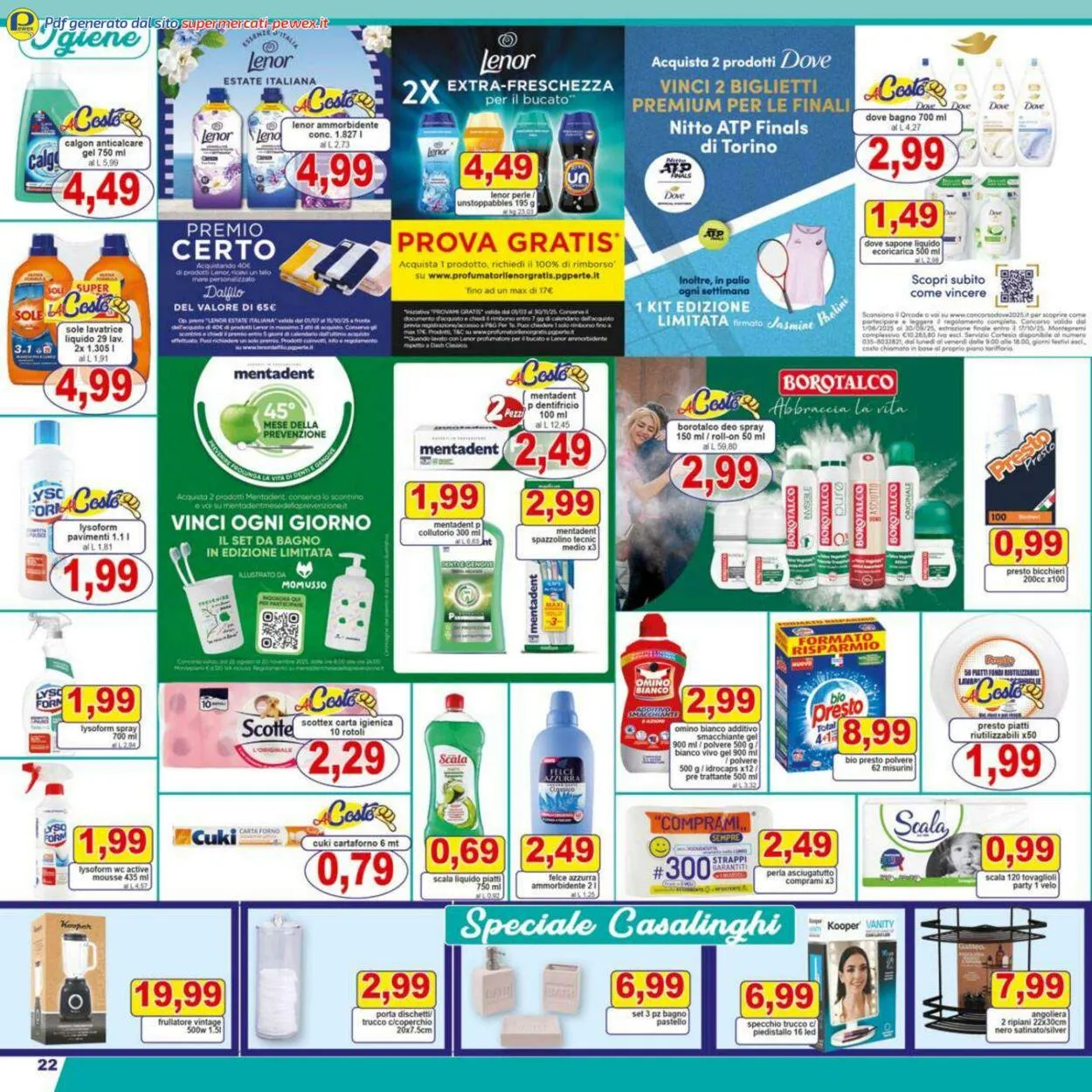 Pewex Volantino attuale da 30 settembre a 14 ottobre di 2025 - Pagina del volantino 22
