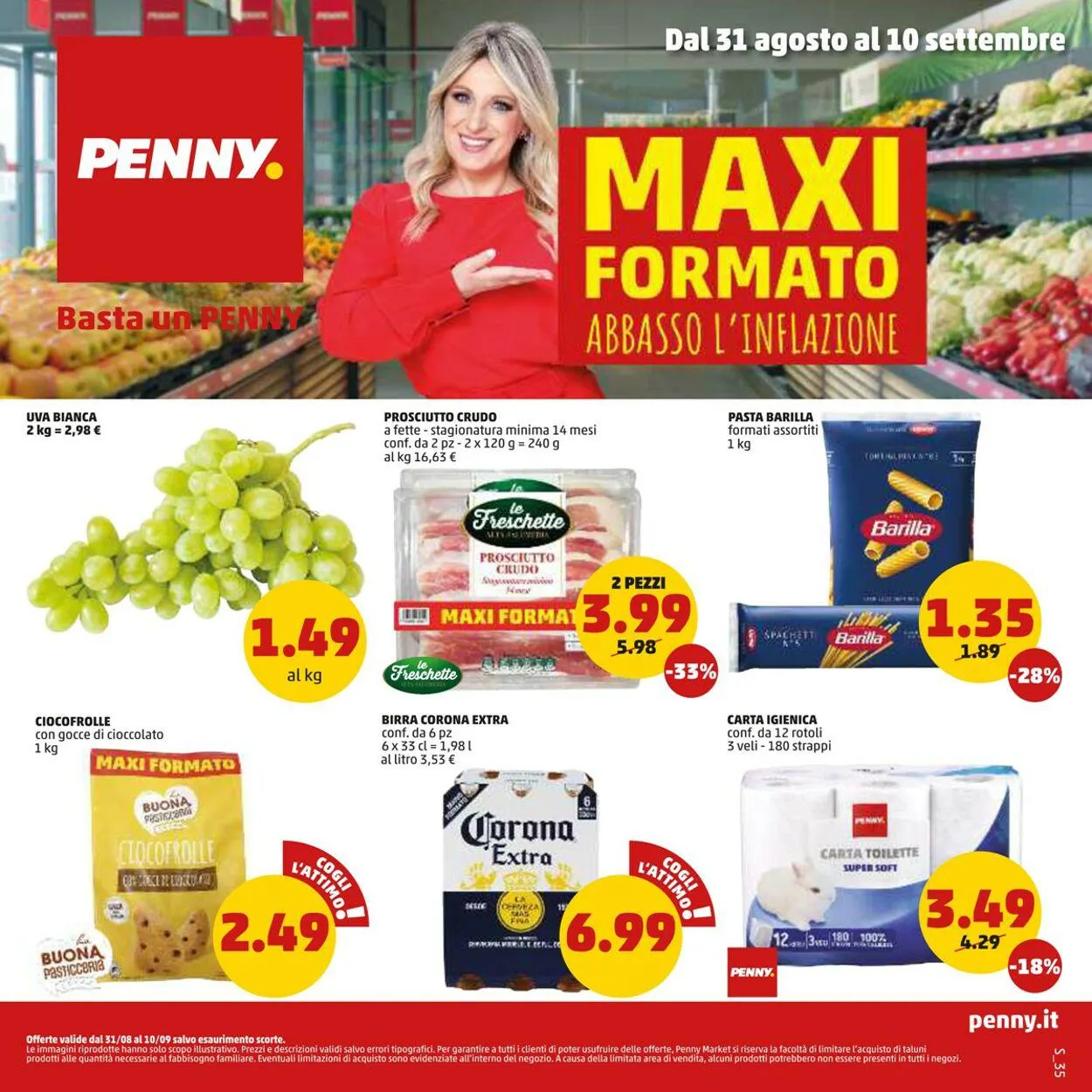 Penny Market Volantino attuale da 31 agosto a 10 settembre di 2023 - Pagina del volantino 1