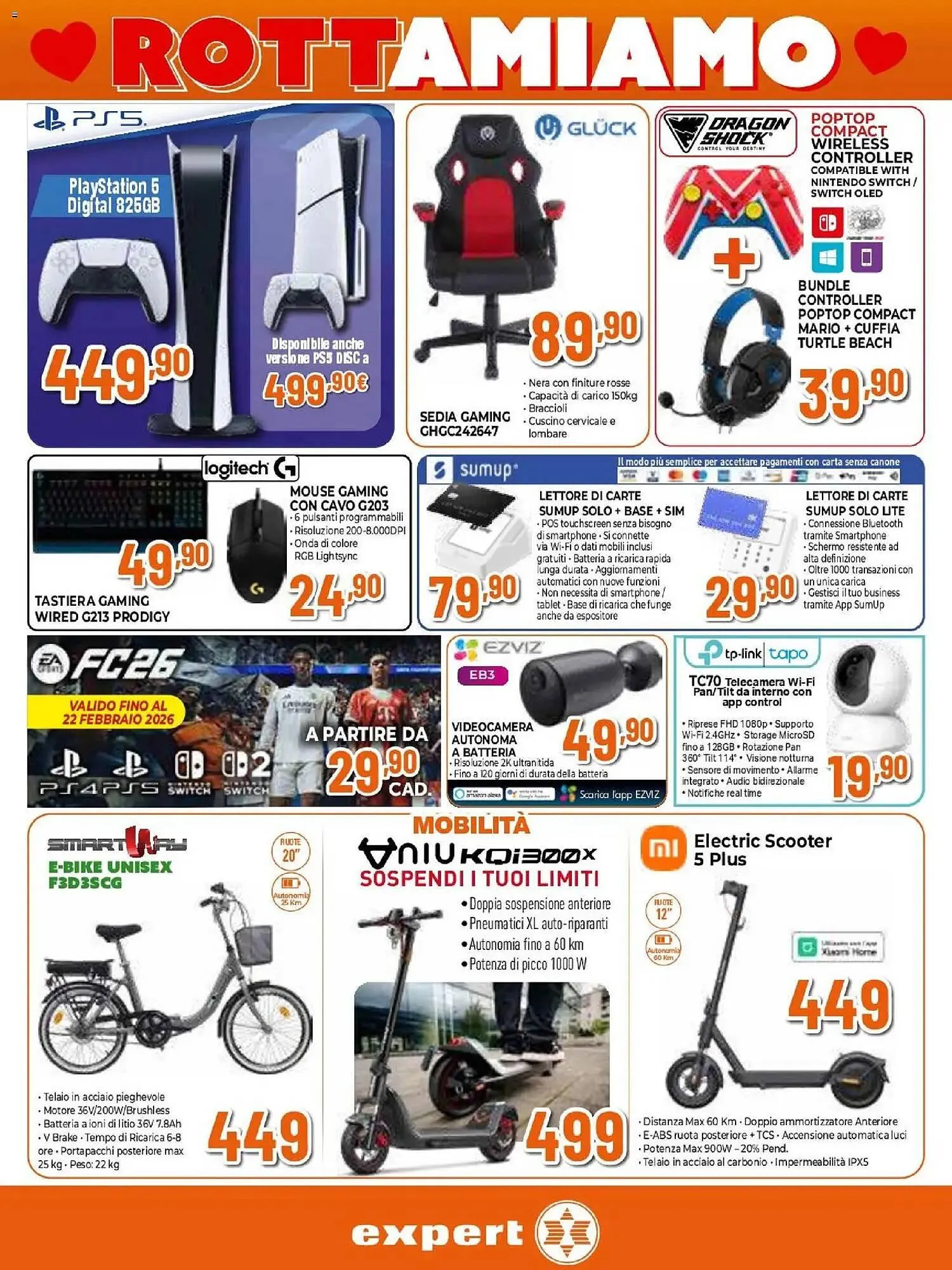 Volantino Expert da 12 febbraio a 25 febbraio di 2026 - Pagina del volantino 6