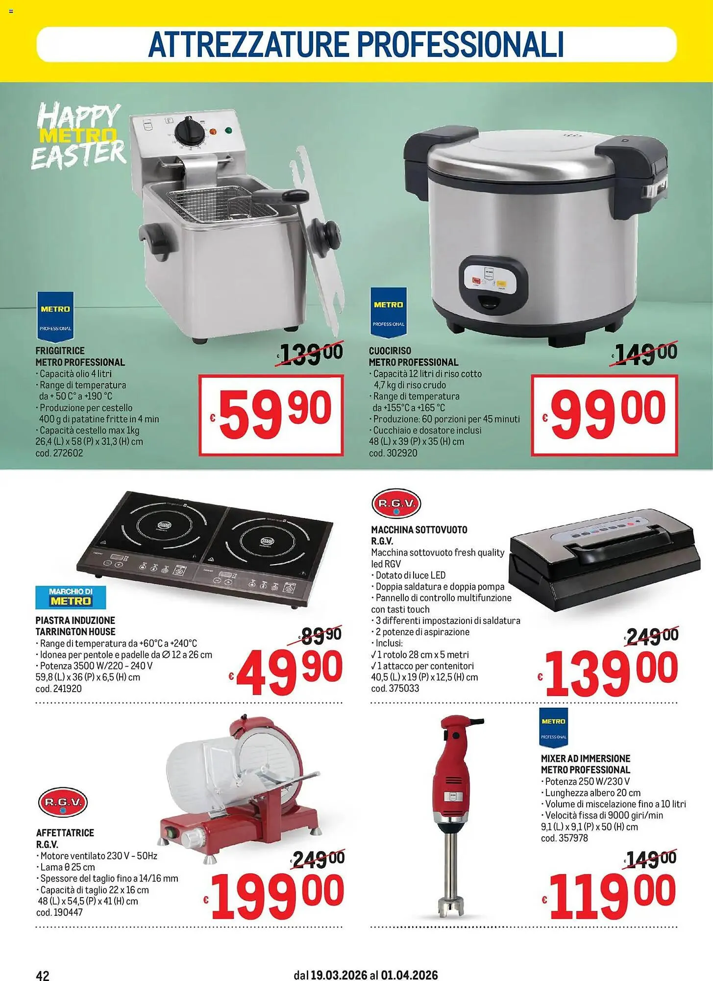 Volantino Metro da 19 marzo a 1 aprile di 2026 - Pagina del volantino 42