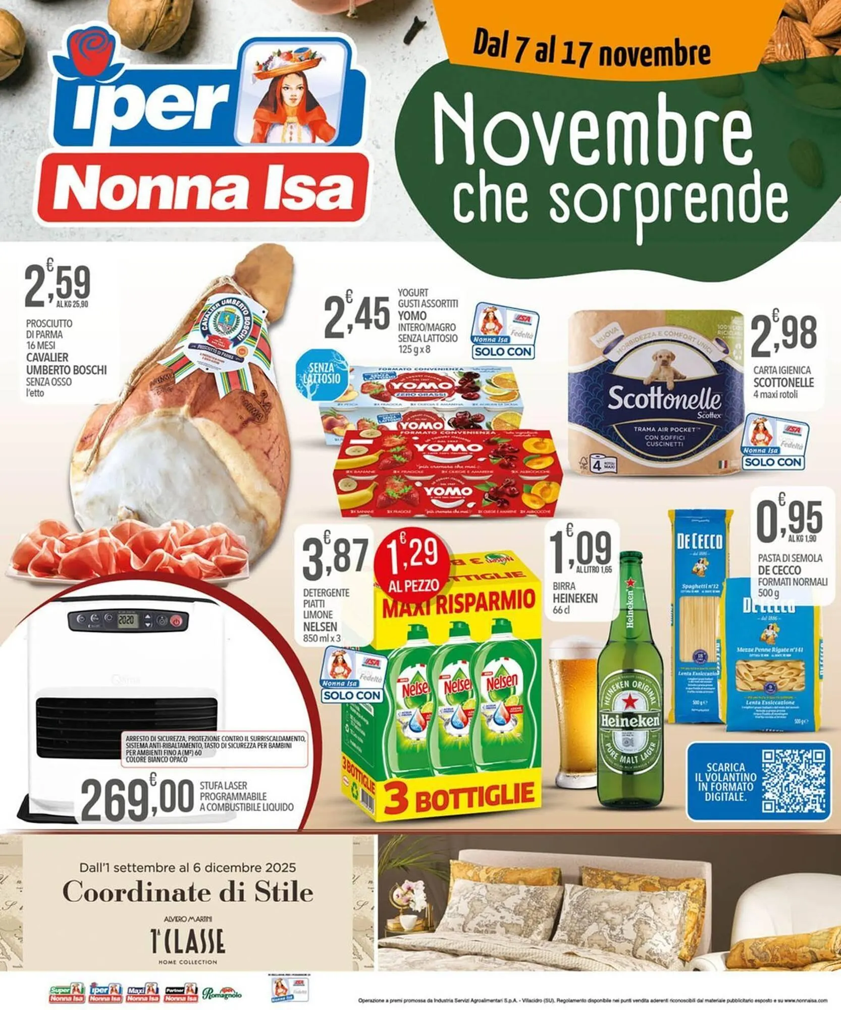 Volantino Iper Nonna Isa da 7 novembre a 17 novembre di 2025 - Pagina del volantino 1