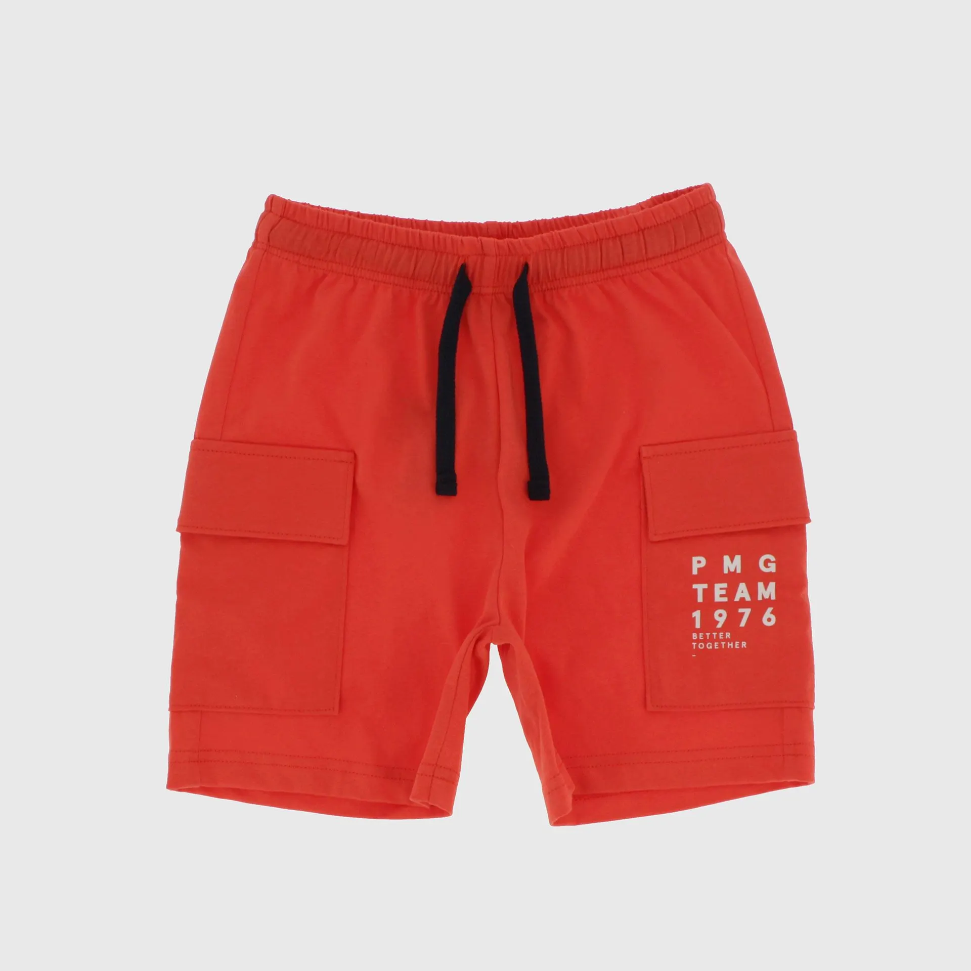 Bermuda in jeans da Bambino, ROSSO