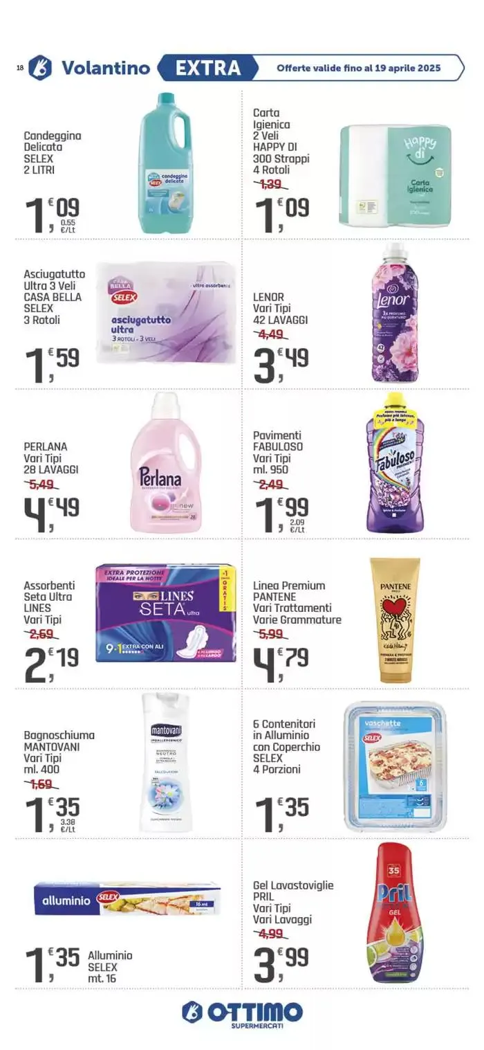 Offerte valide dal 9 al 19 Aprile 2025 da 15 aprile a 19 aprile di 2025 - Pagina del volantino 18