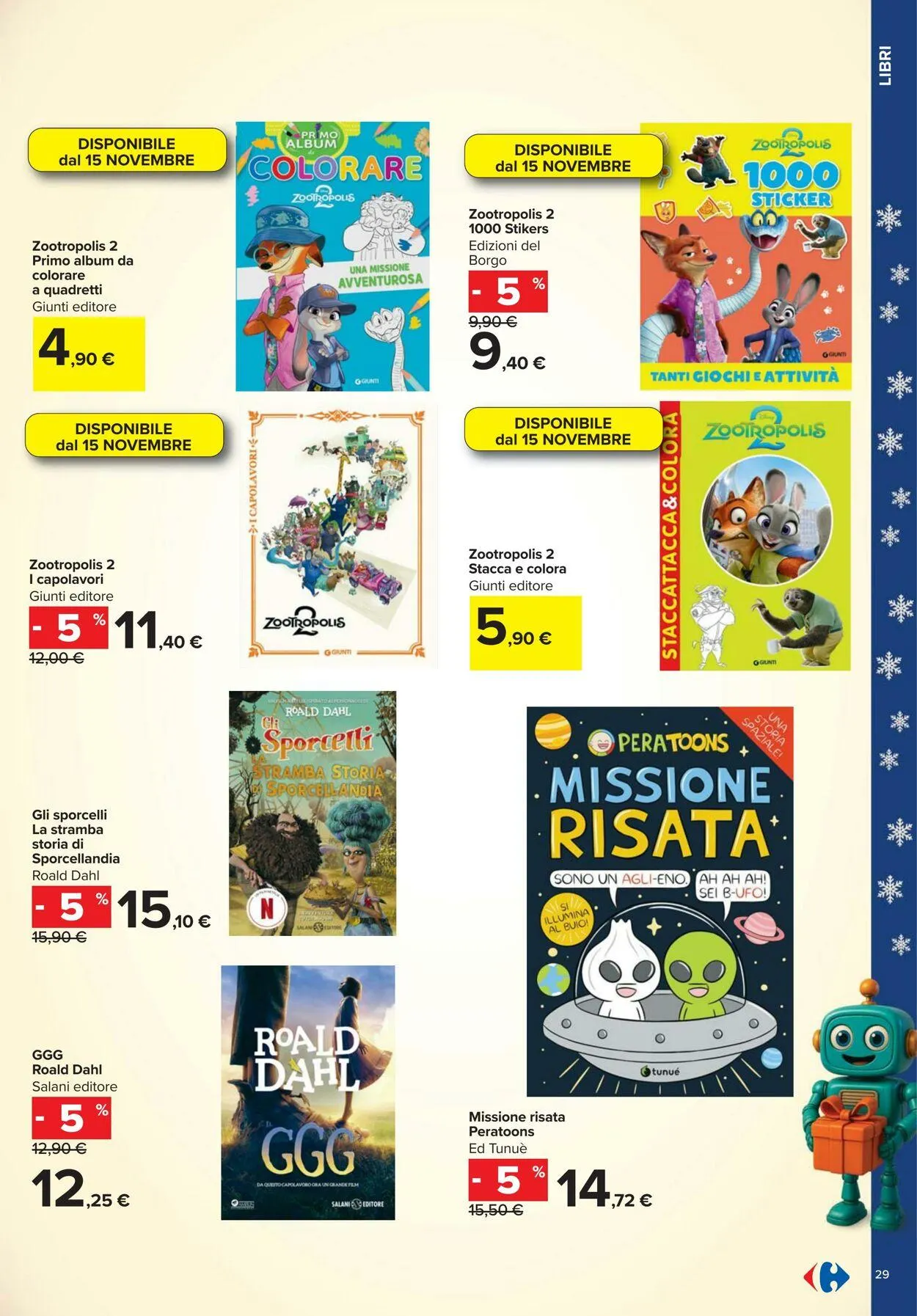 Carrefour Volantino attuale da 24 ottobre a 24 dicembre di 2025 - Pagina del volantino 29