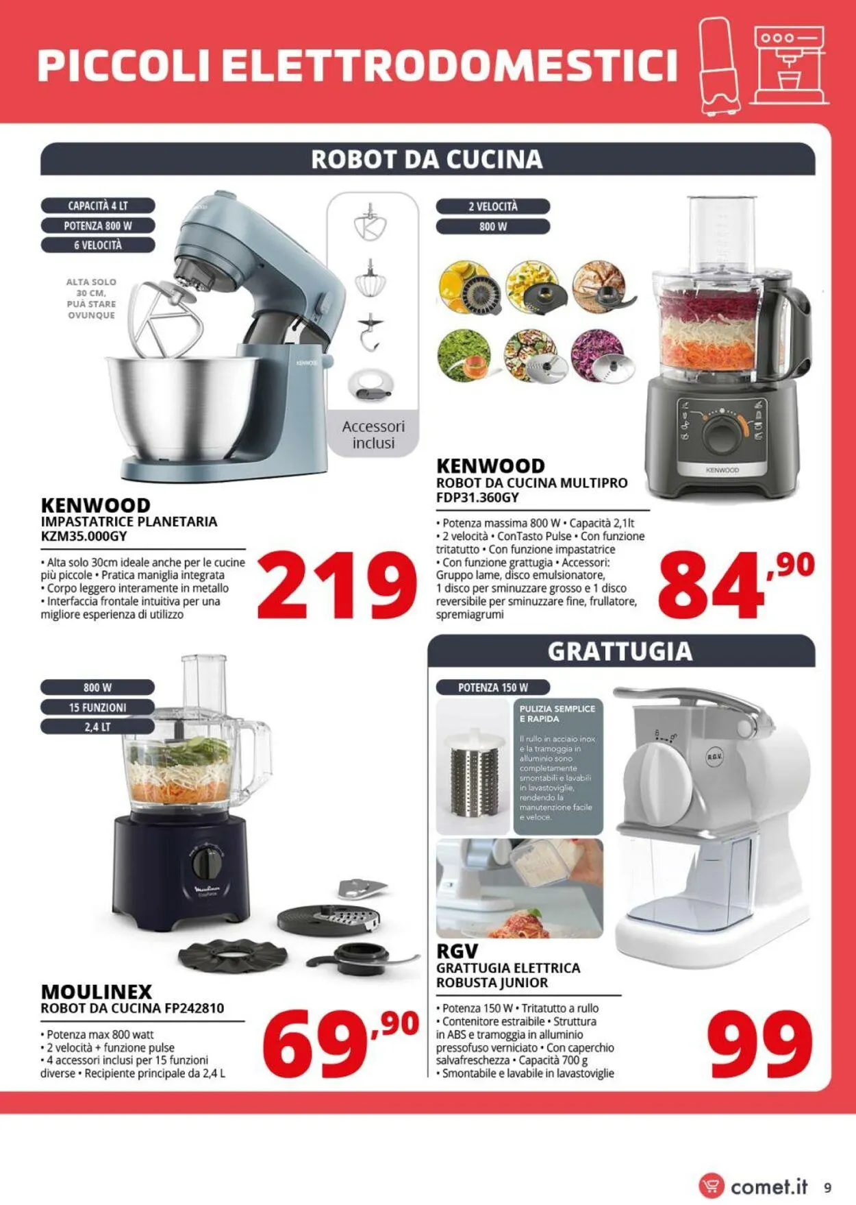 Comet Volantino attuale da 6 giugno a 18 giugno di 2025 - Pagina del volantino 9