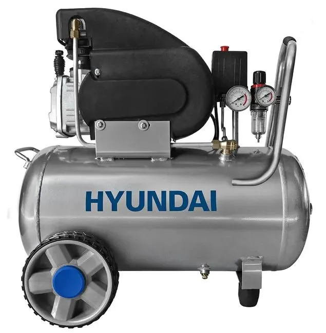 Compressore HYUNDAI 65651 con filtro separatore di condensa 50 l, 2 hp, 8 bar