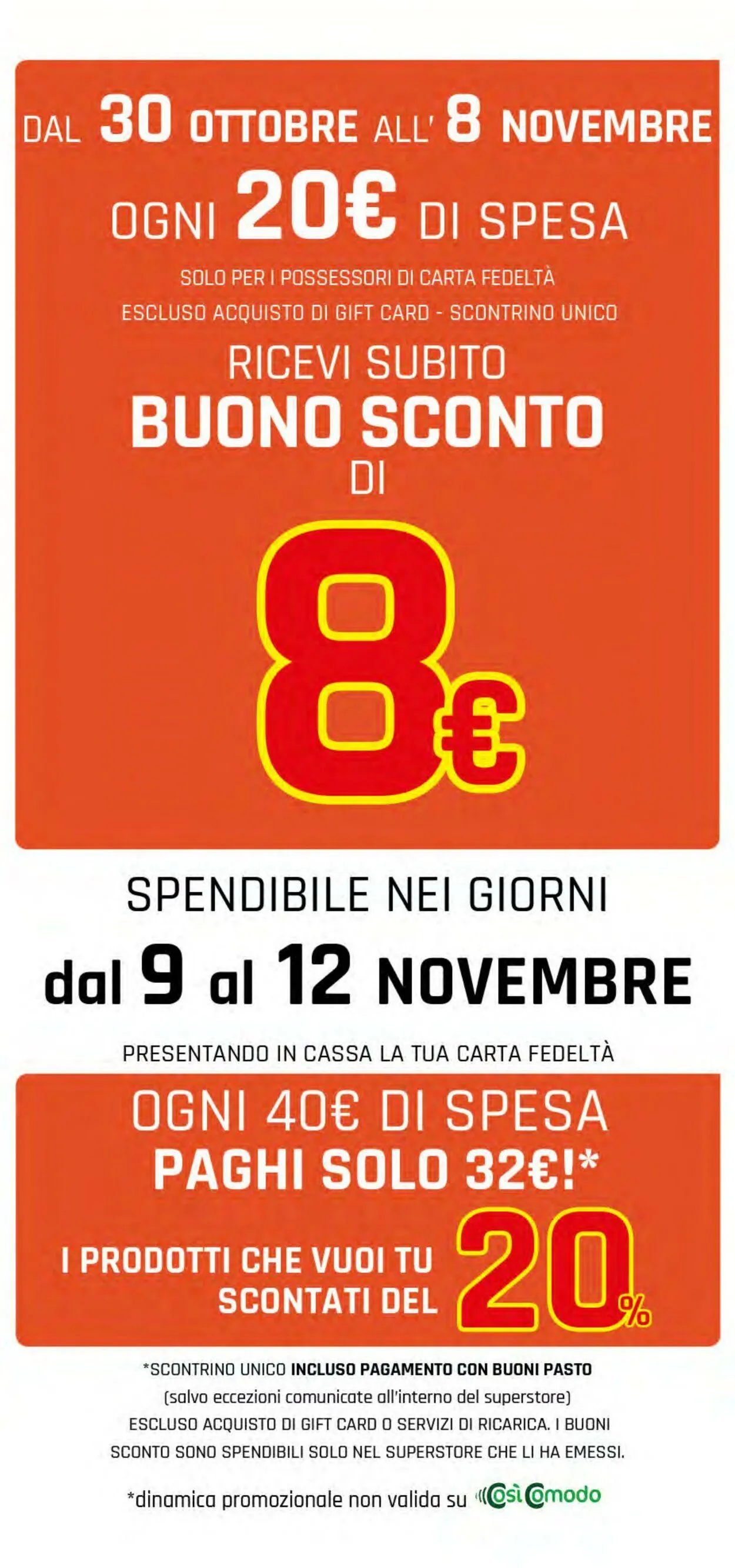 Famila Volantino attuale da 30 ottobre a 8 novembre di 2025 - Pagina del volantino 6