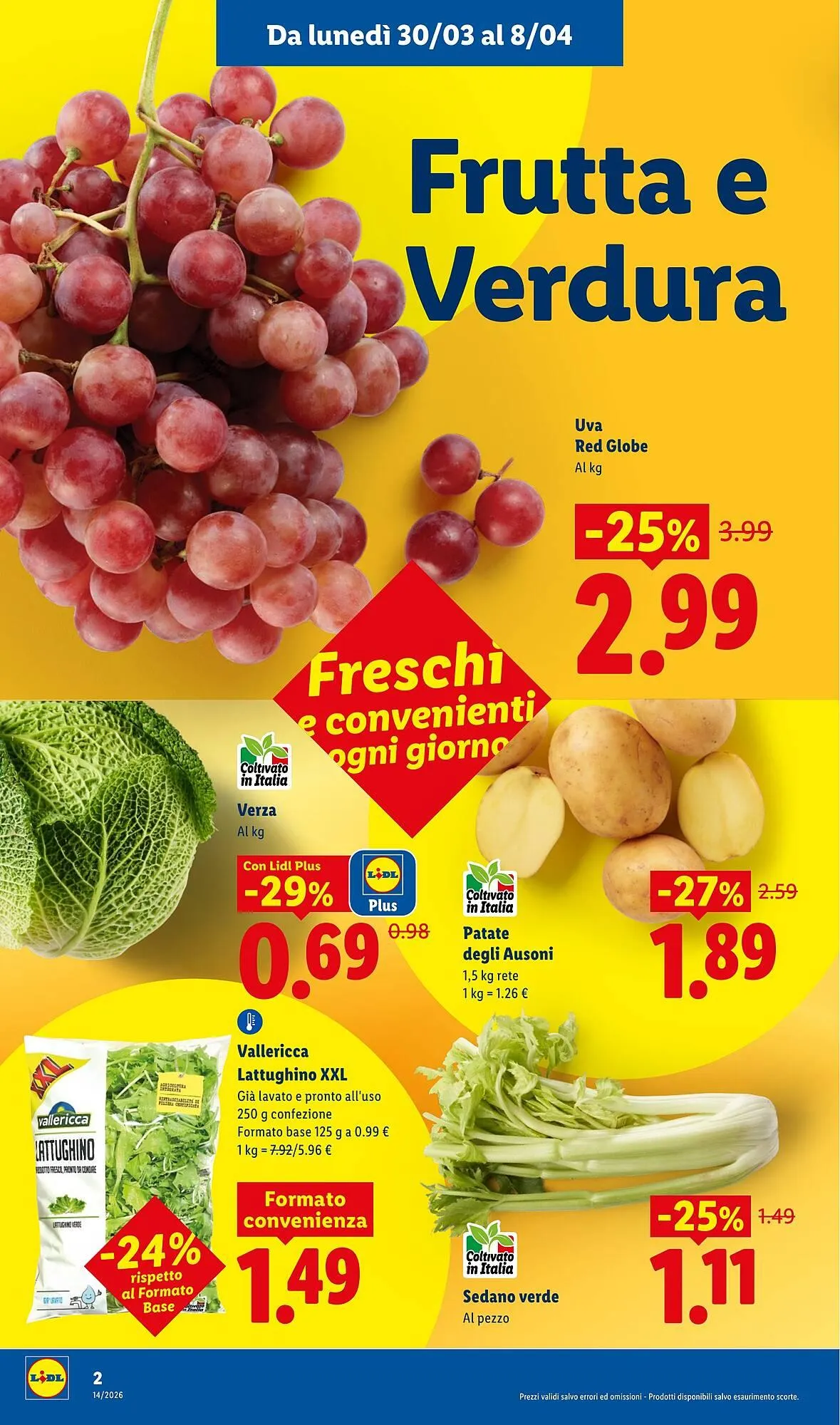 Volantino Lidl da 30 marzo a 8 aprile di 2026 - Pagina del volantino 2