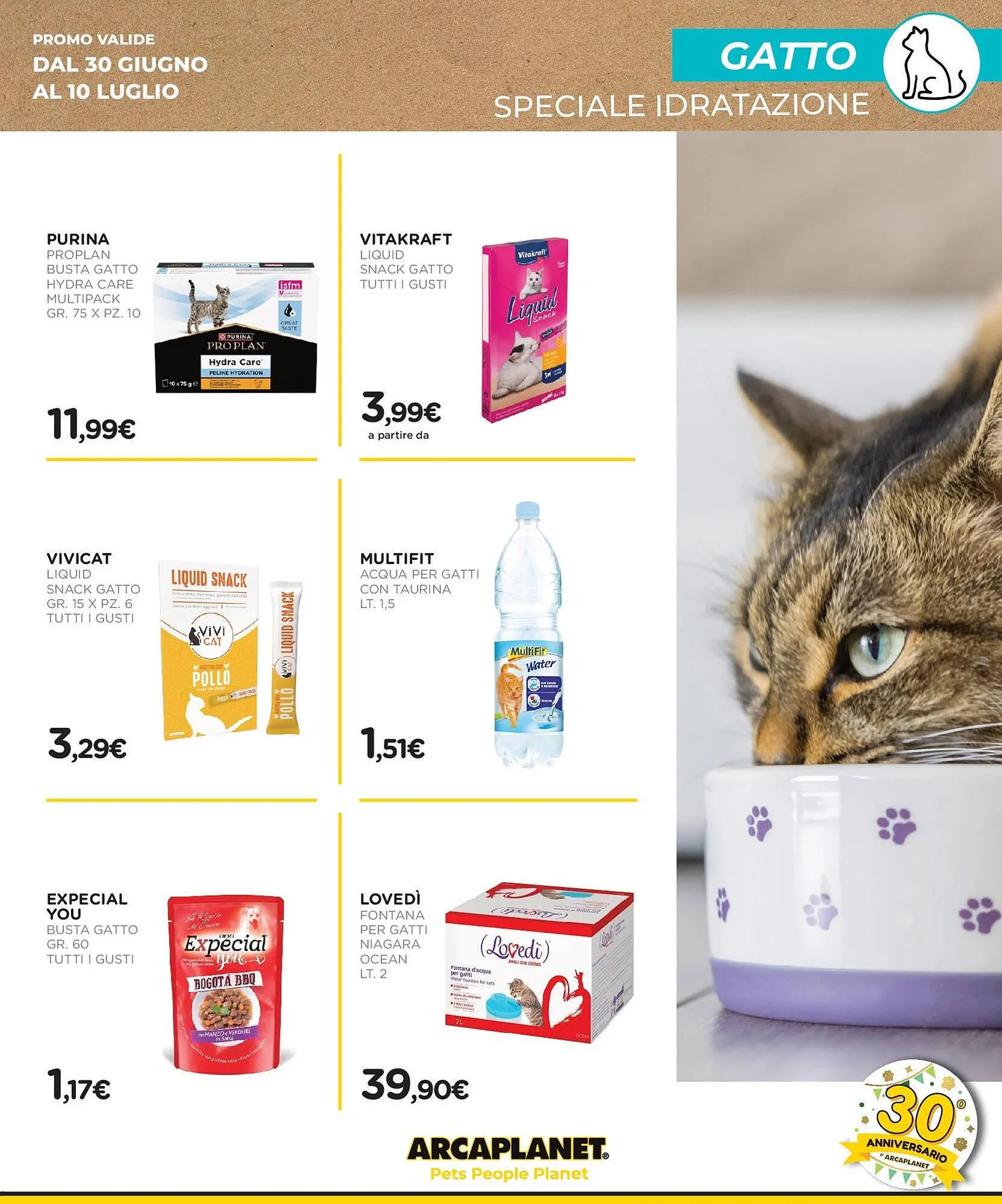 Volantino Arcaplanet da 30 giugno a 20 luglio di 2025 - Pagina del volantino 25