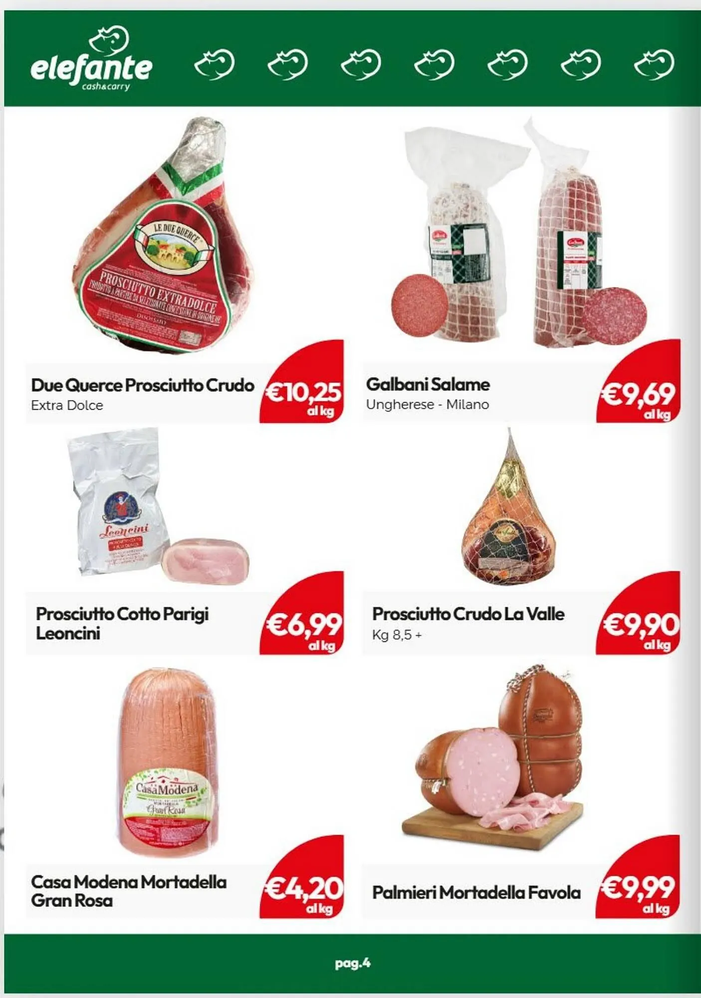 Volantino Elefante Cash & Carry da 15 settembre a 5 ottobre di 2025 - Pagina del volantino 4