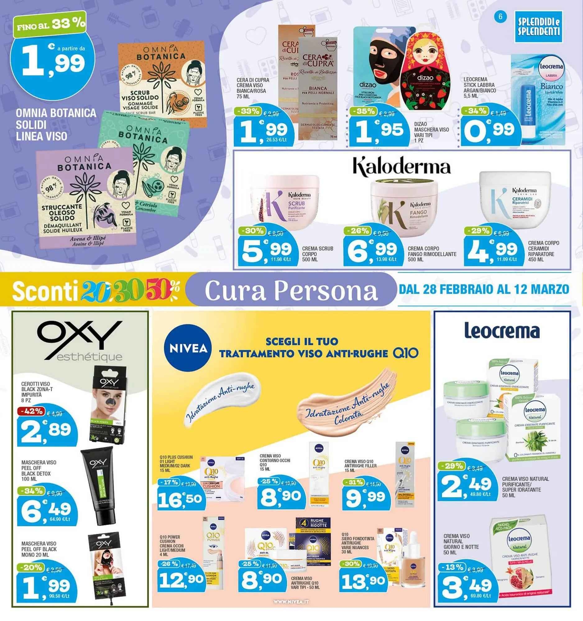 Volantino Splendidi e Splendenti da 28 febbraio a 12 marzo di 2024 - Pagina del volantino 6