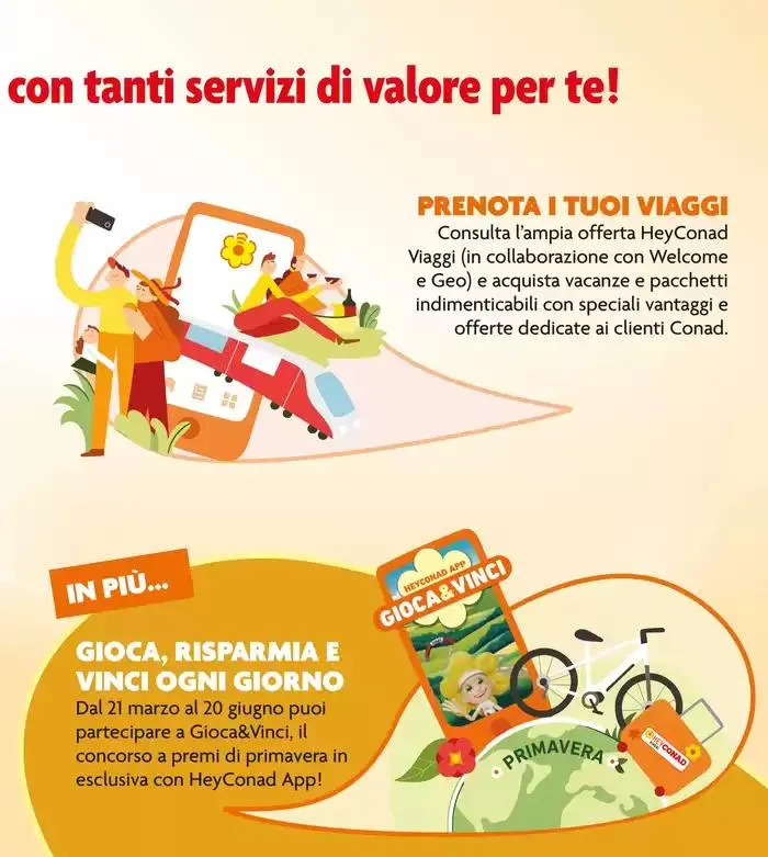 CONAD apre a Lovere da 26 marzo a 8 aprile di 2025 - Pagina del volantino 39