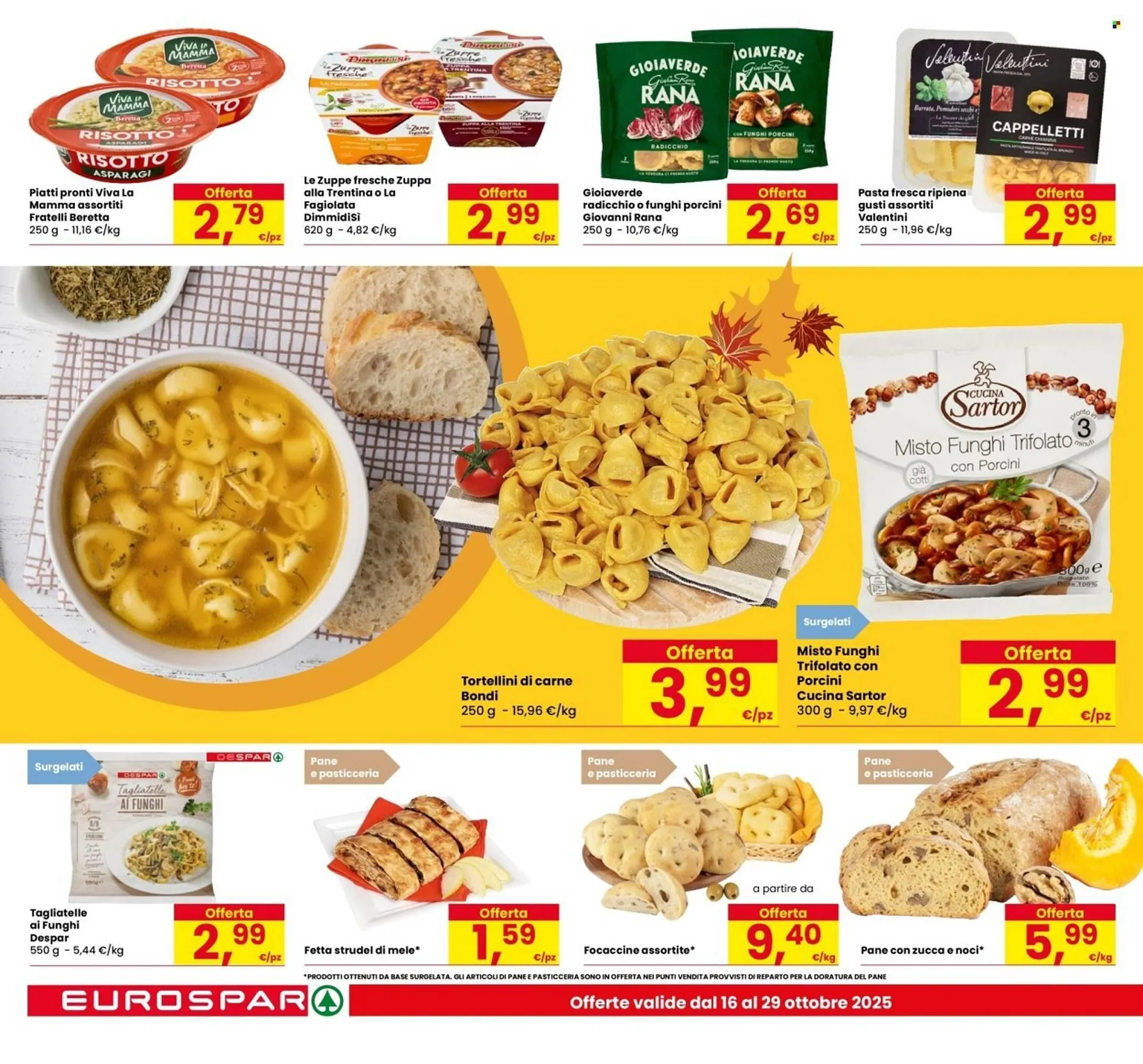 Volantino Eurospar da 16 ottobre a 29 ottobre di 2025 - Pagina del volantino 12