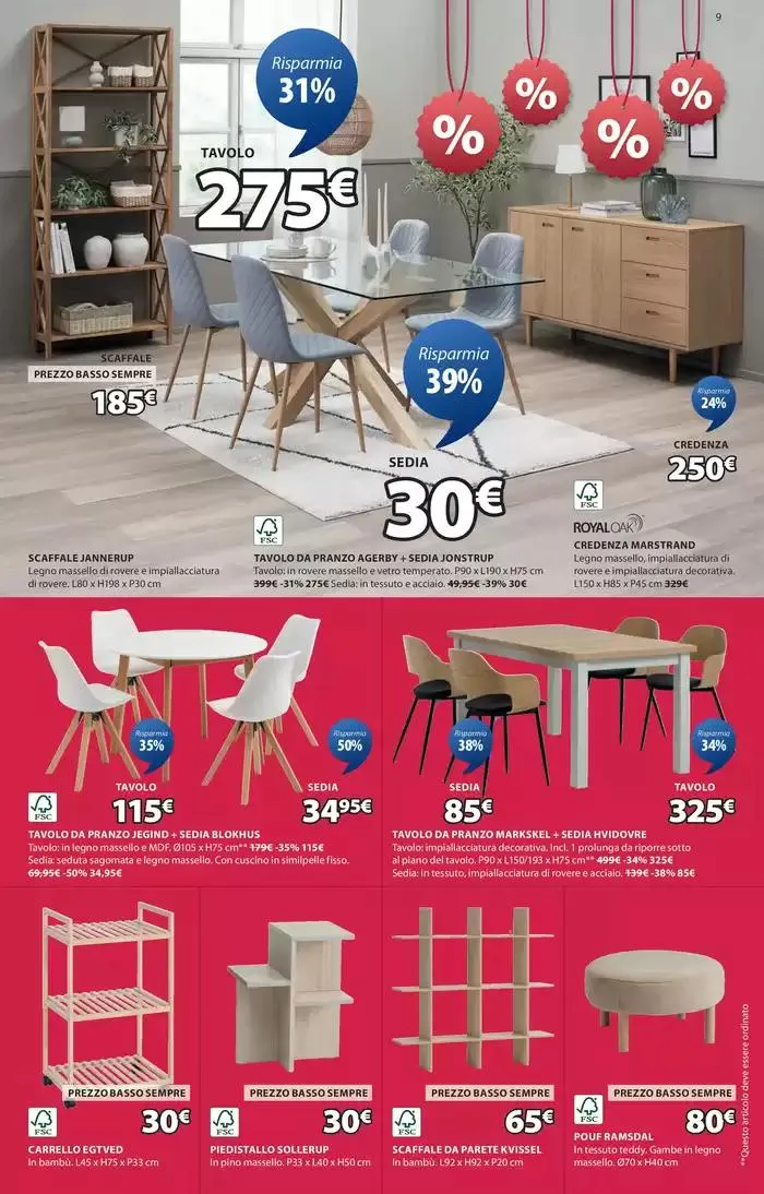 Sconti invernali da 9 gennaio a 5 febbraio di 2025 - Pagina del volantino 9