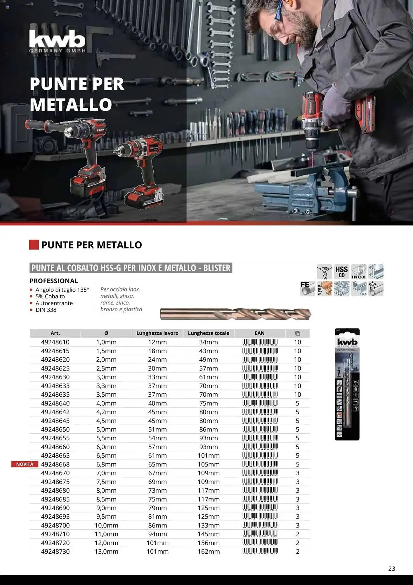 Volantino Einhell da 10 ottobre a 31 dicembre di 2025 - Pagina del volantino 25