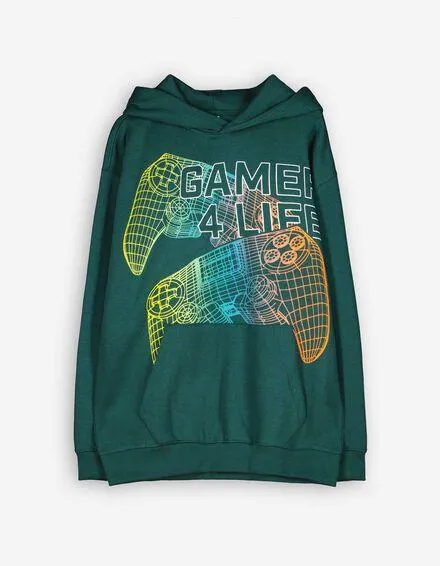 Felpa con cappuccio - Oversized Fit