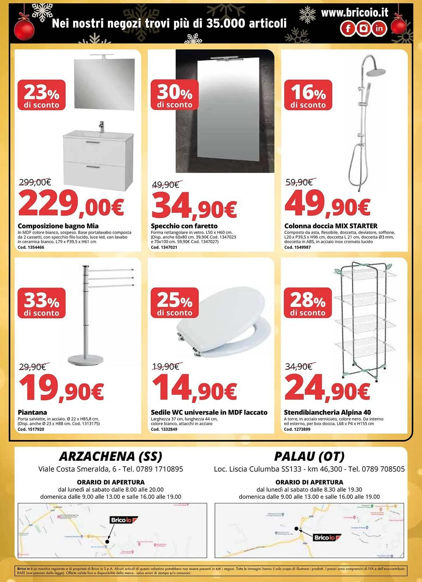 Volantino Brico Io da 9 dicembre a 24 dicembre di 2025 - Pagina del volantino 8