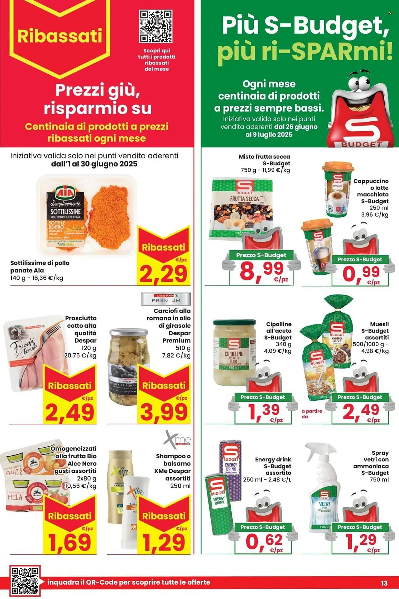 Volantino Despar da 26 giugno a 9 luglio di 2025 - Pagina del volantino 13
