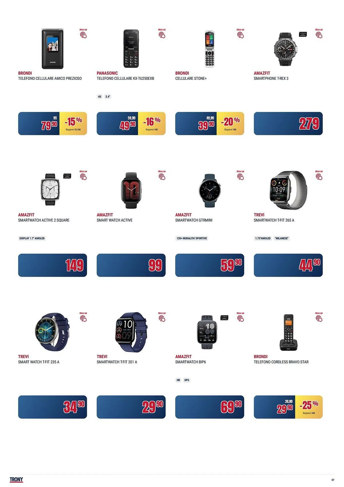 Volantino Trony da 17 ottobre a 29 ottobre di 2025 - Pagina del volantino 7