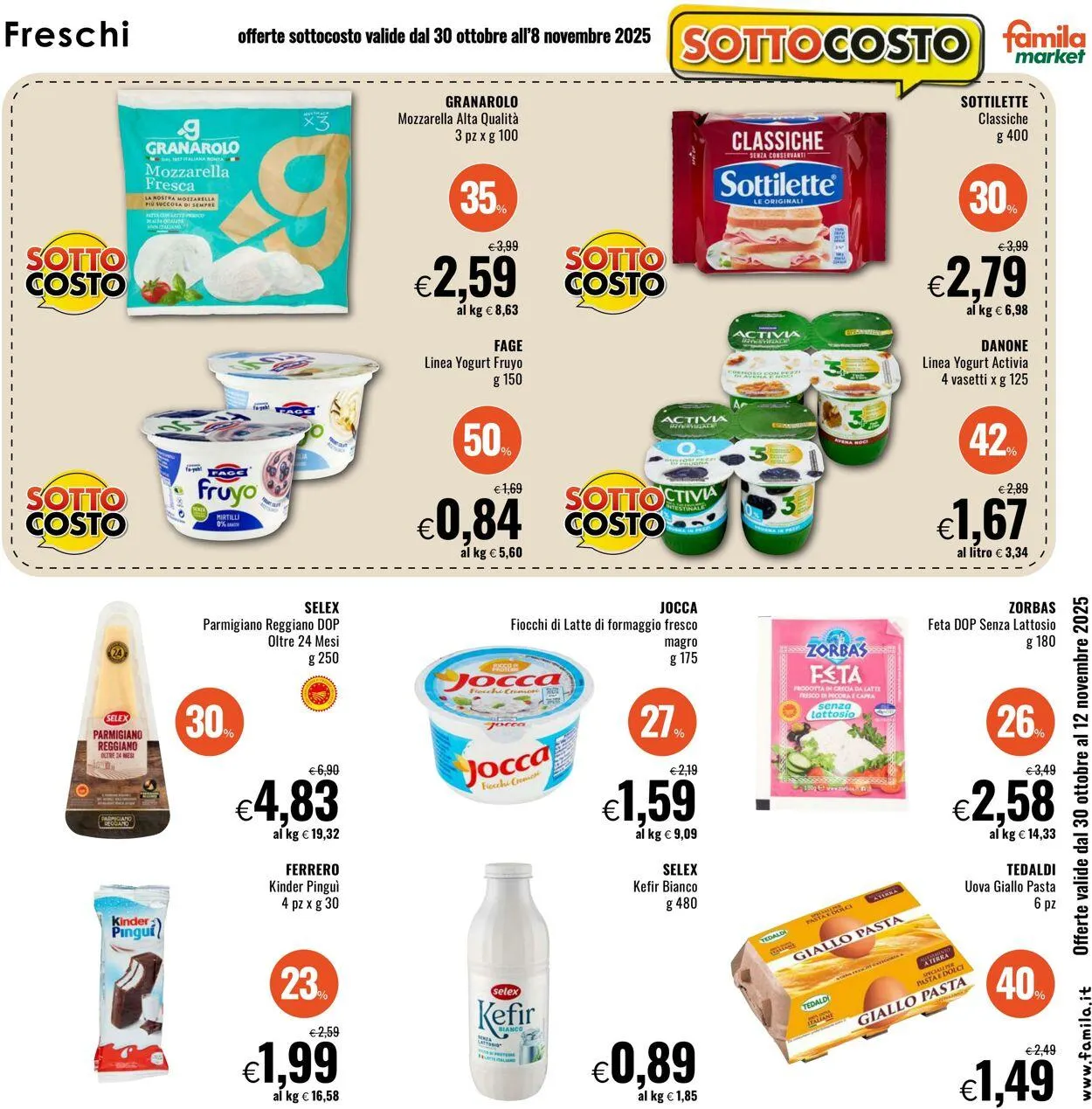 Famila Volantino attuale da 30 ottobre a 12 novembre di 2025 - Pagina del volantino 3