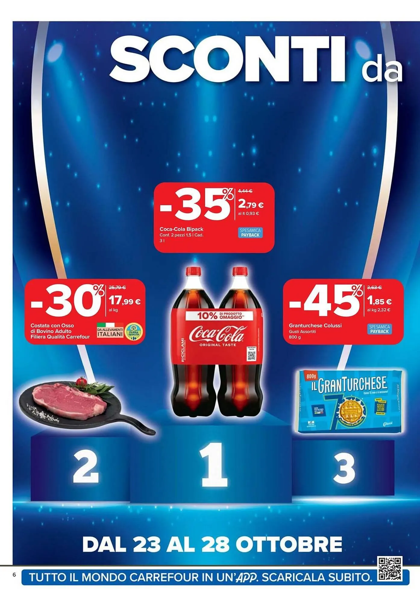 Volantino Carrefour Market da 20 ottobre a 3 novembre di 2025 - Pagina del volantino 6