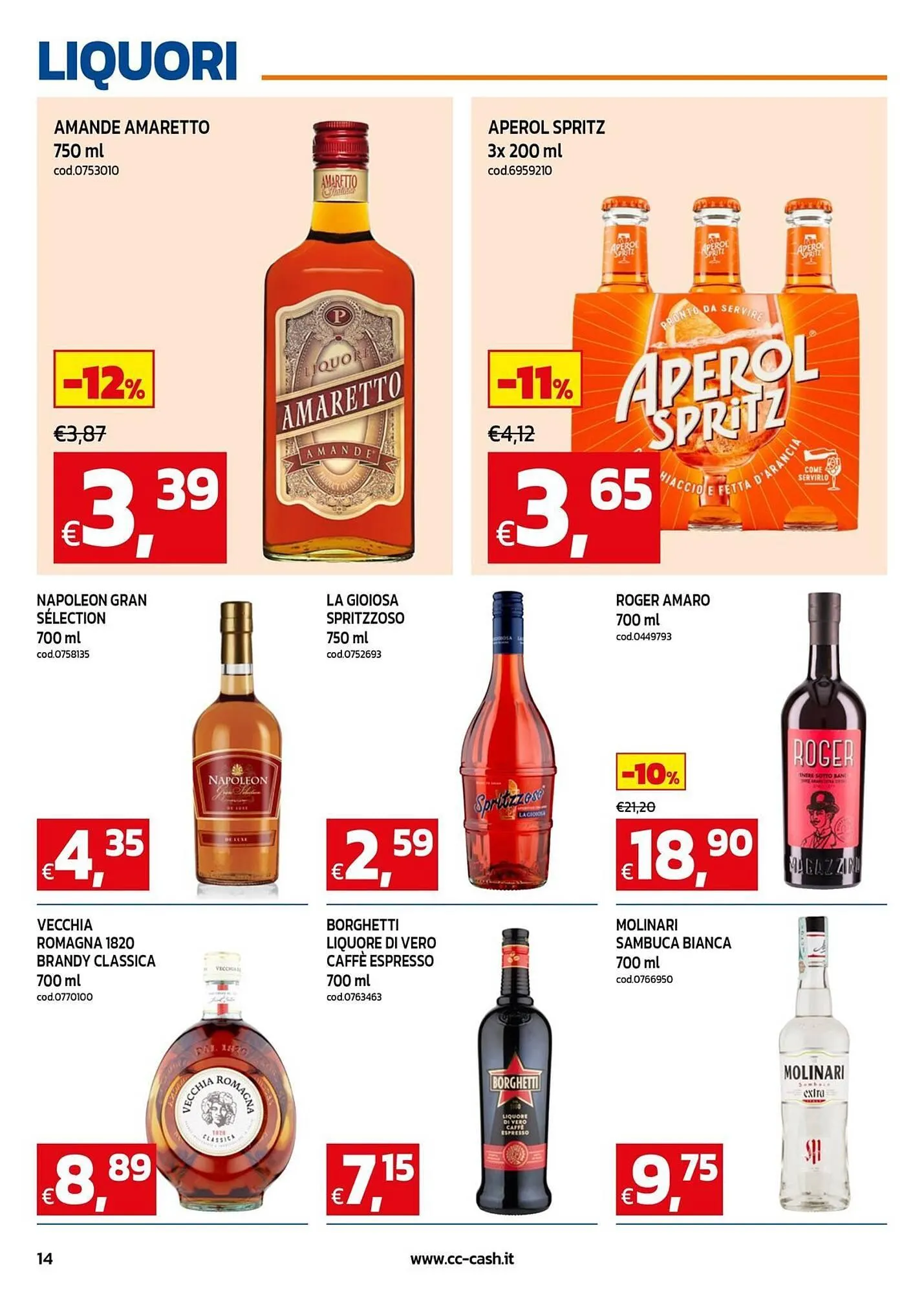 Volantino C+C Italmarket da 20 ottobre a 2 novembre di 2025 - Pagina del volantino 14