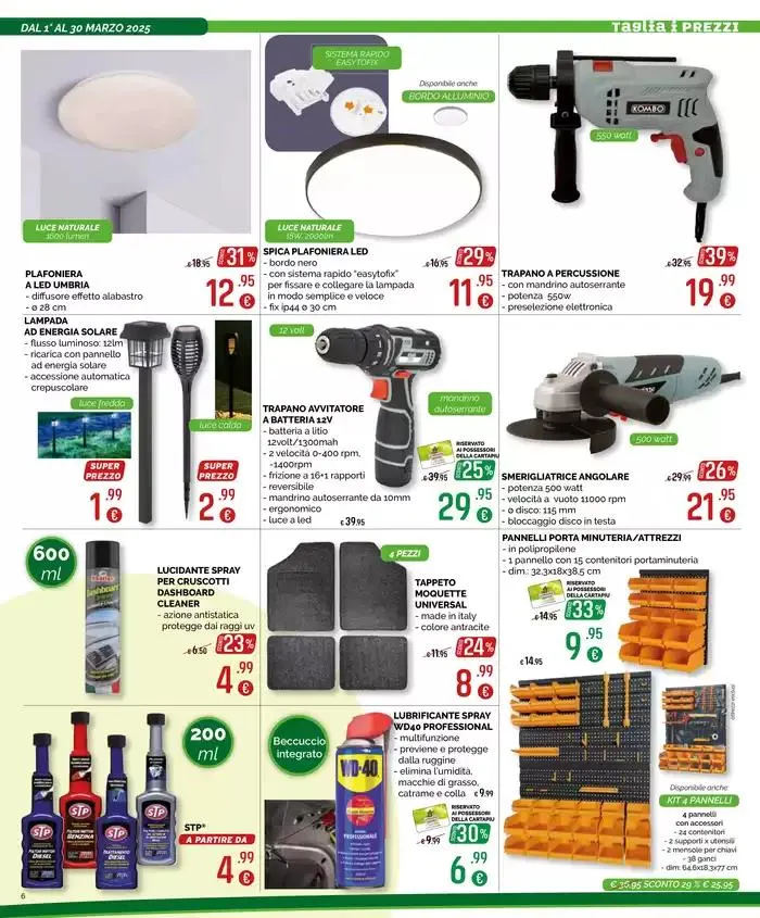 Taglia i prezzi da 3 marzo a 31 marzo di 2025 - Pagina del volantino 6