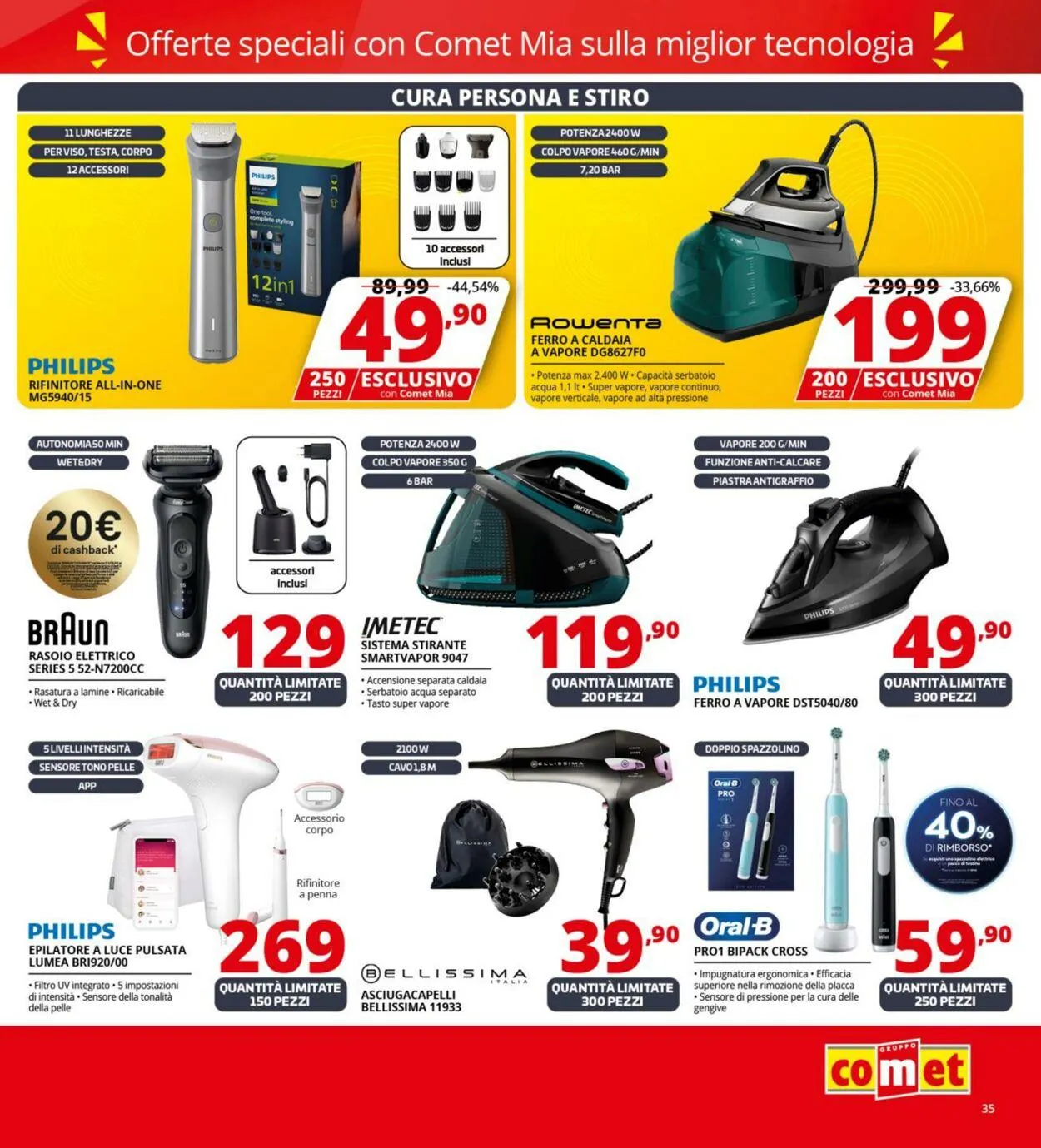 Comet Volantino attuale da 9 ottobre a 22 ottobre di 2025 - Pagina del volantino 35