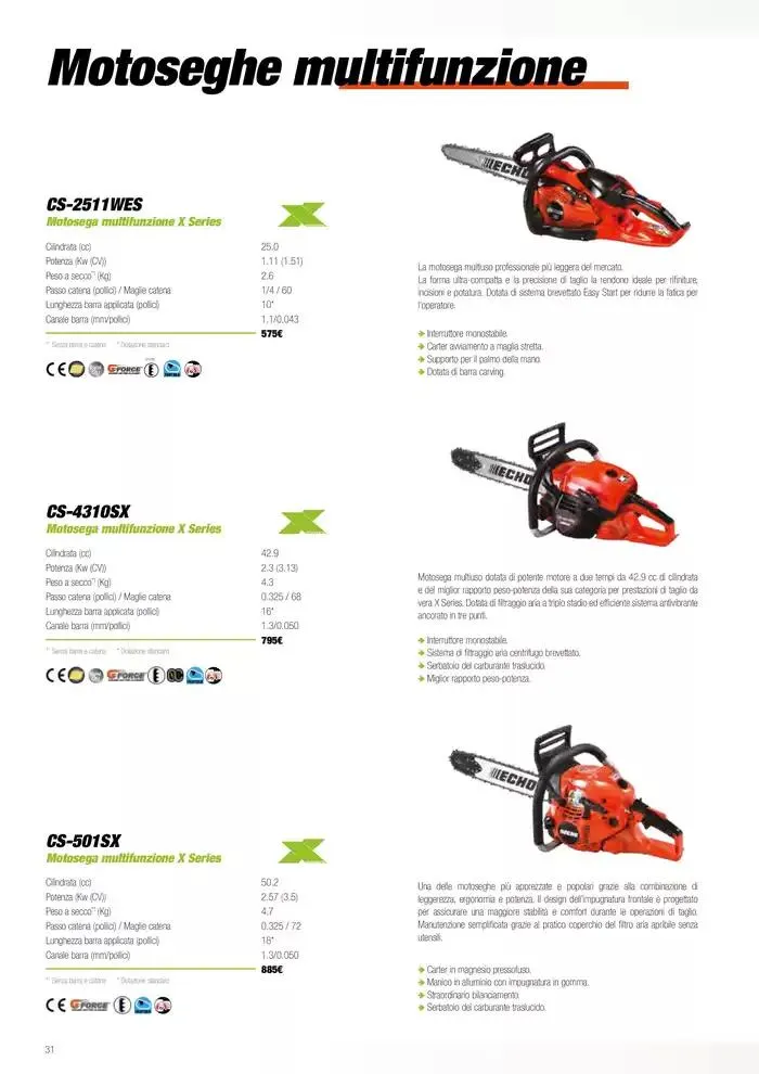Catalogo master prodotti 2025 da 17 febbraio a 31 dicembre di 2025 - Pagina del volantino 32