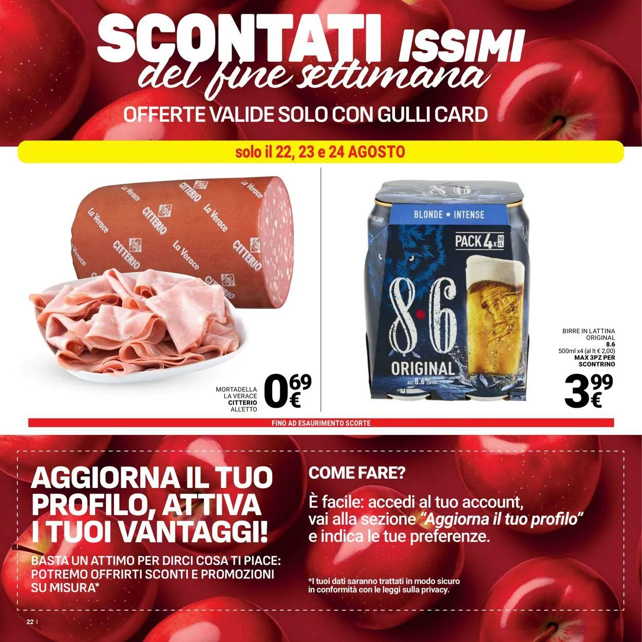 Gulliver Volantino attuale da 19 agosto a 29 agosto di 2025 - Pagina del volantino 22